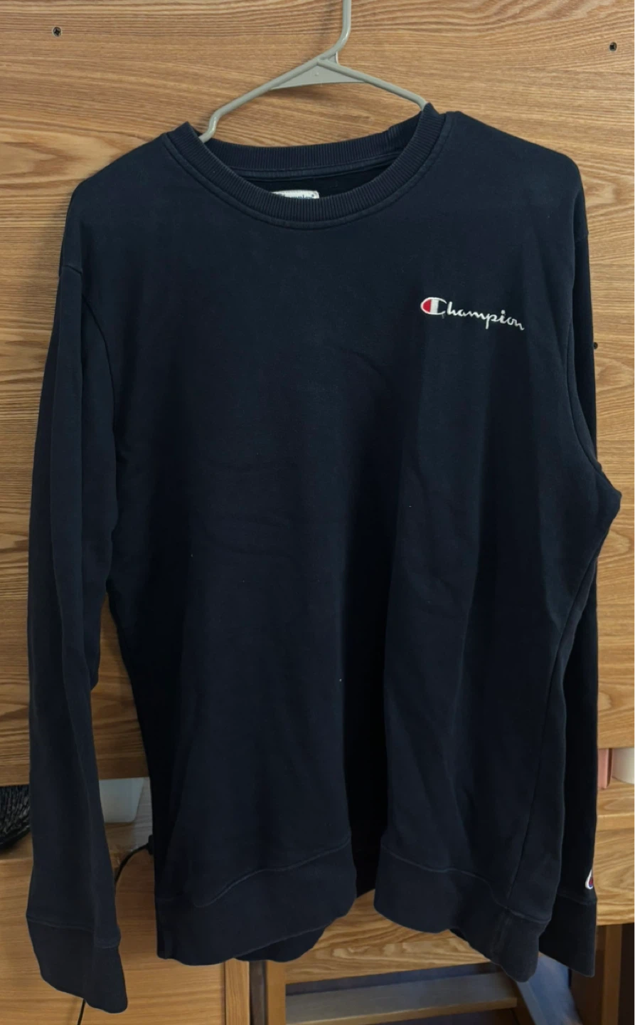 🚨TODAY ONLY‼️Champion Navy Blue Crewneck Oversized Sweatshirt M