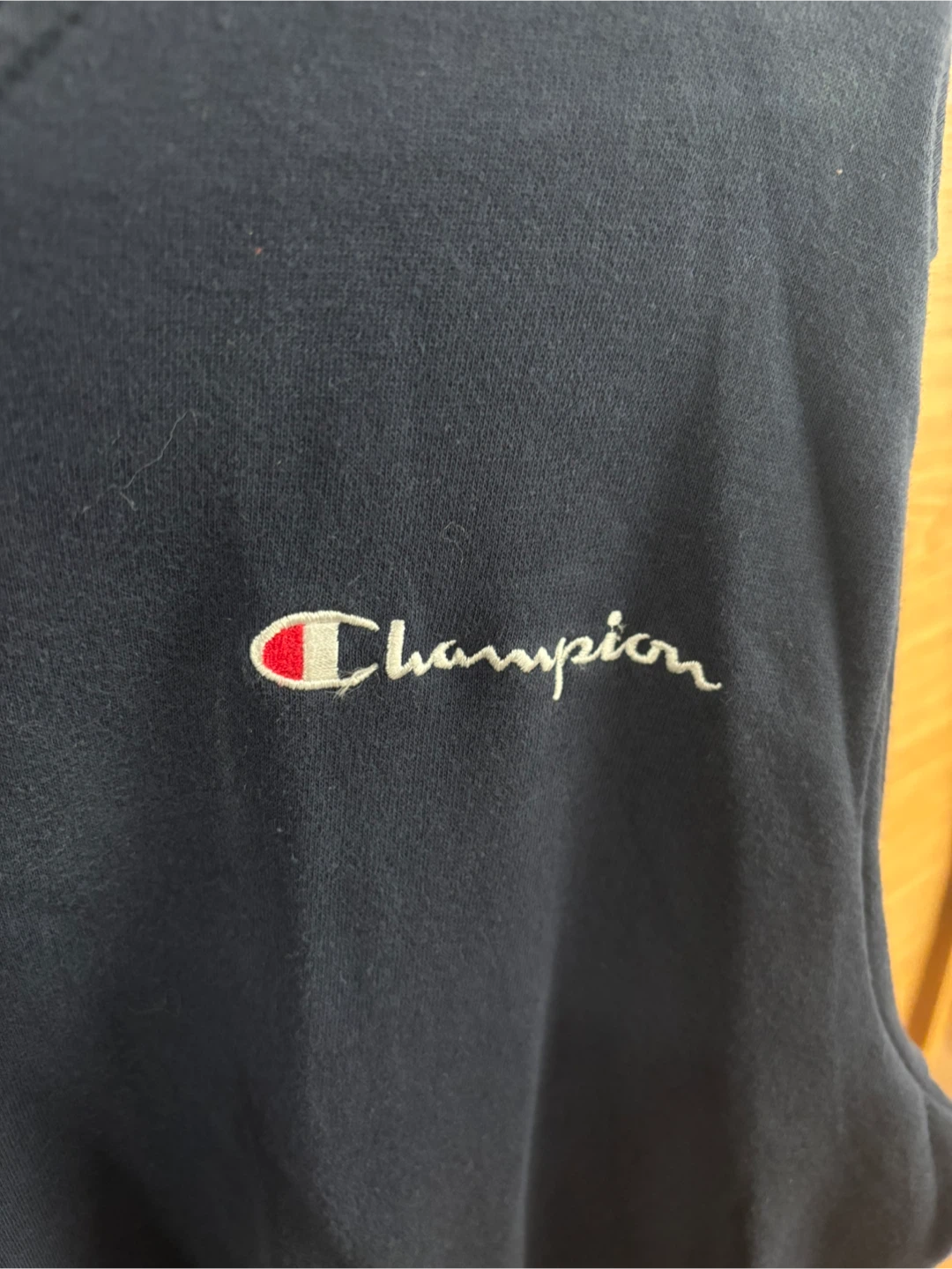 🚨TODAY ONLY‼️Champion Navy Blue Crewneck Oversized Sweatshirt M - photo 3