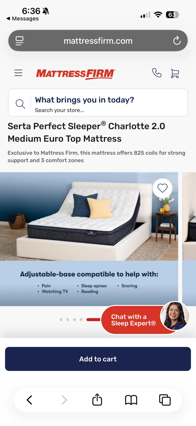 Queen Serta Perfect Sleeper 2.0 Medium Euro Top Mattress - Queen - photo 4