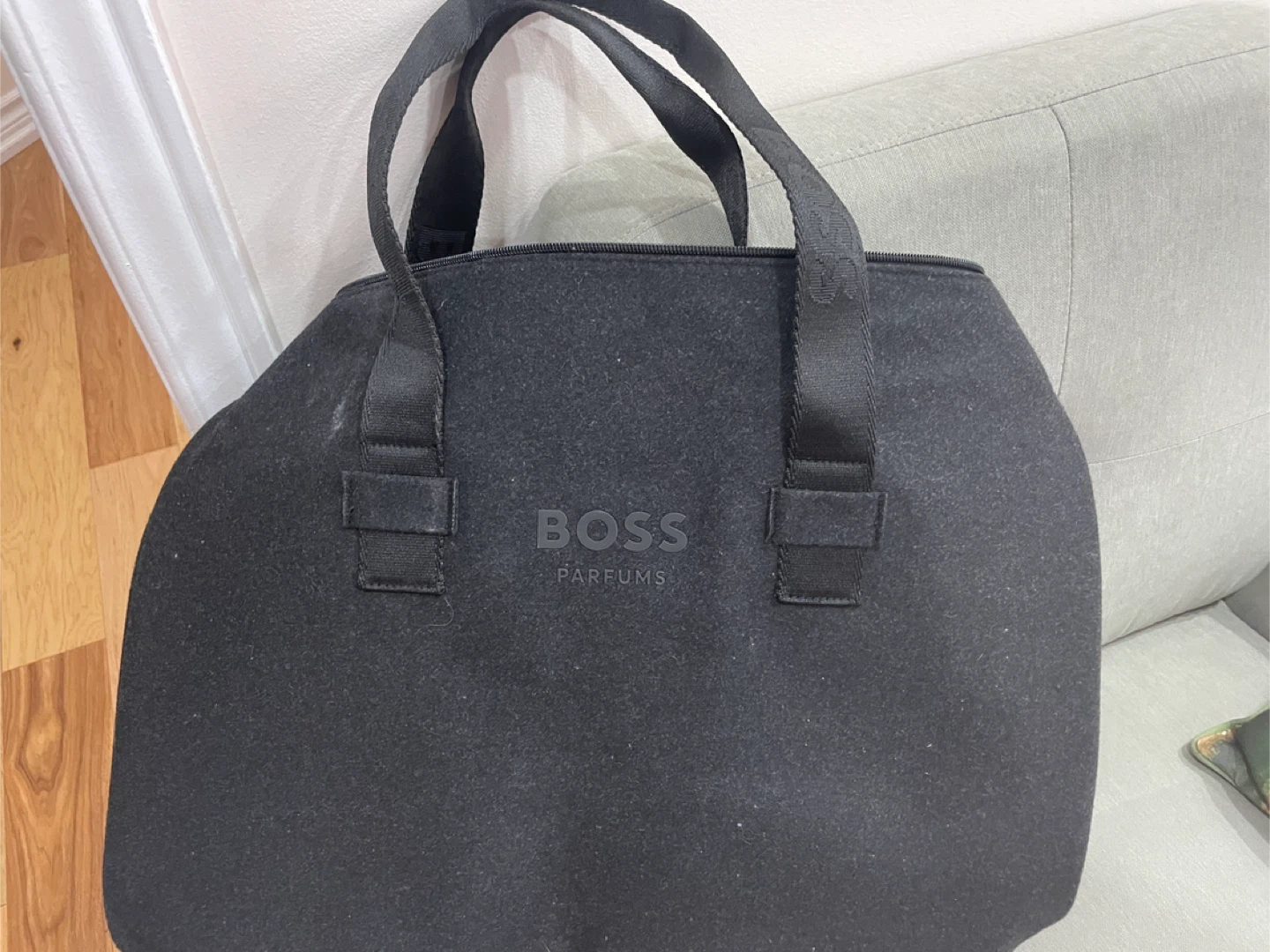 BOSS Parfums Black Duffle Bag