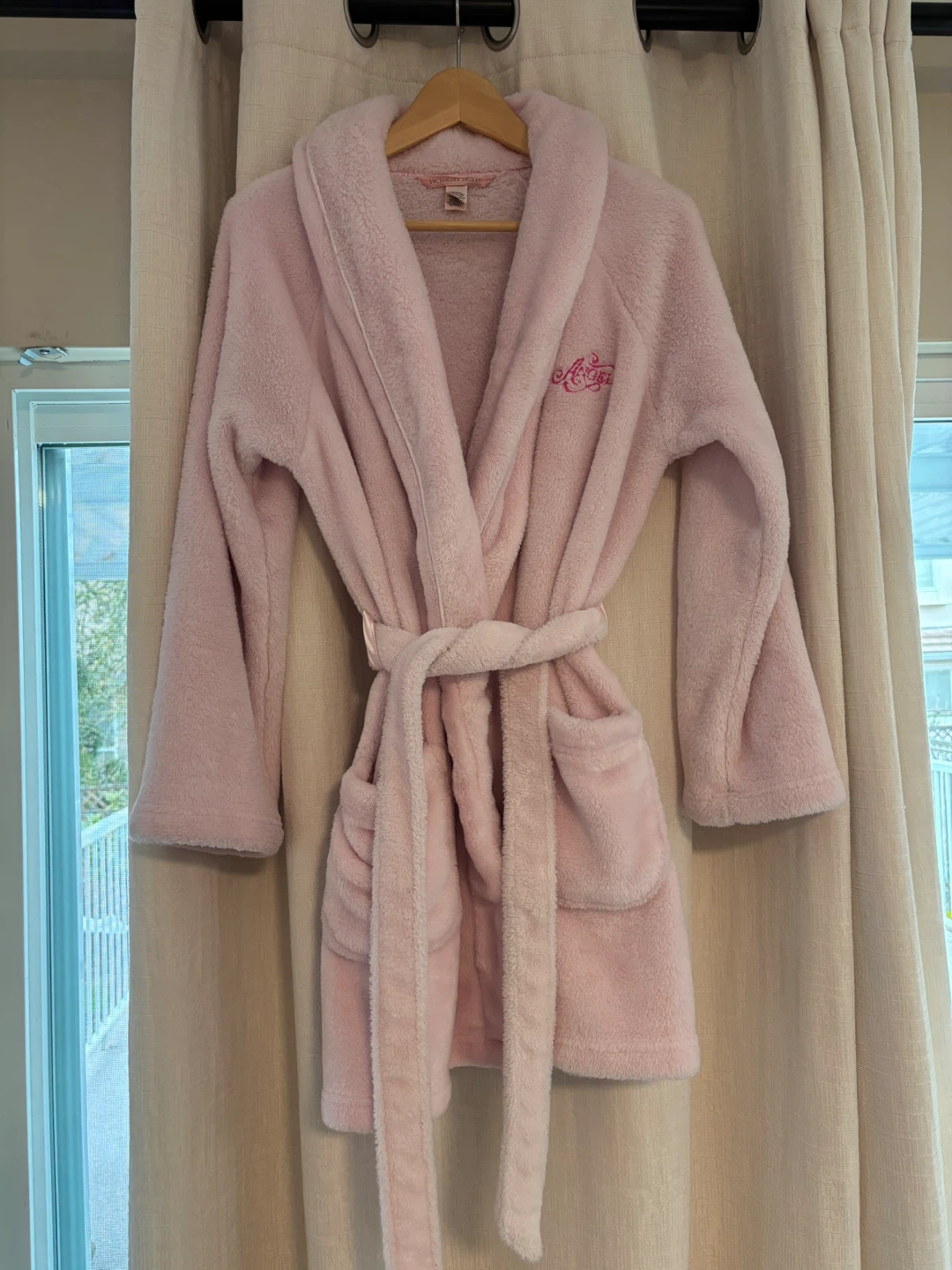 Victoria’s Secret pink robe