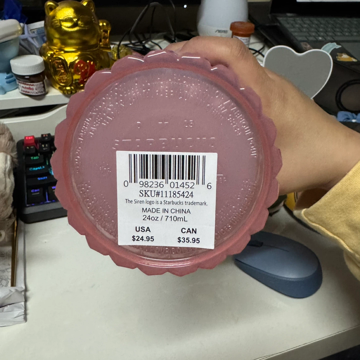 Starbucks cup pink - photo 2