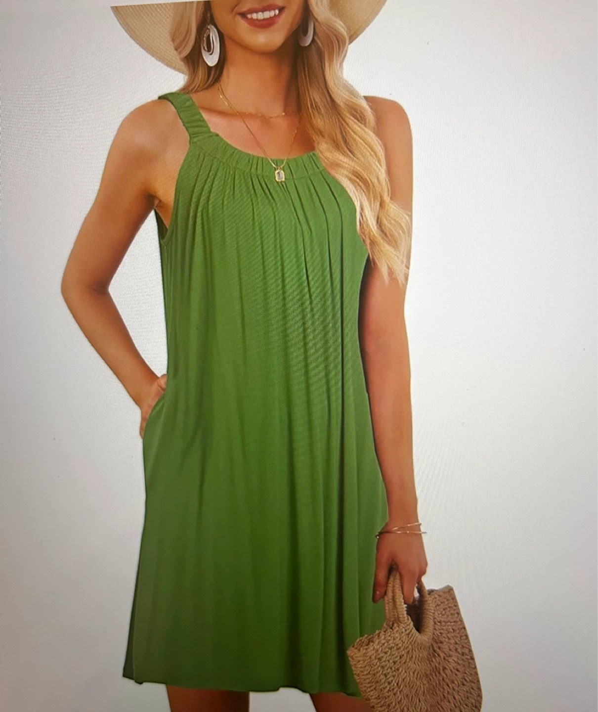 Women's Sleeveless Dress / Beach Cover Up