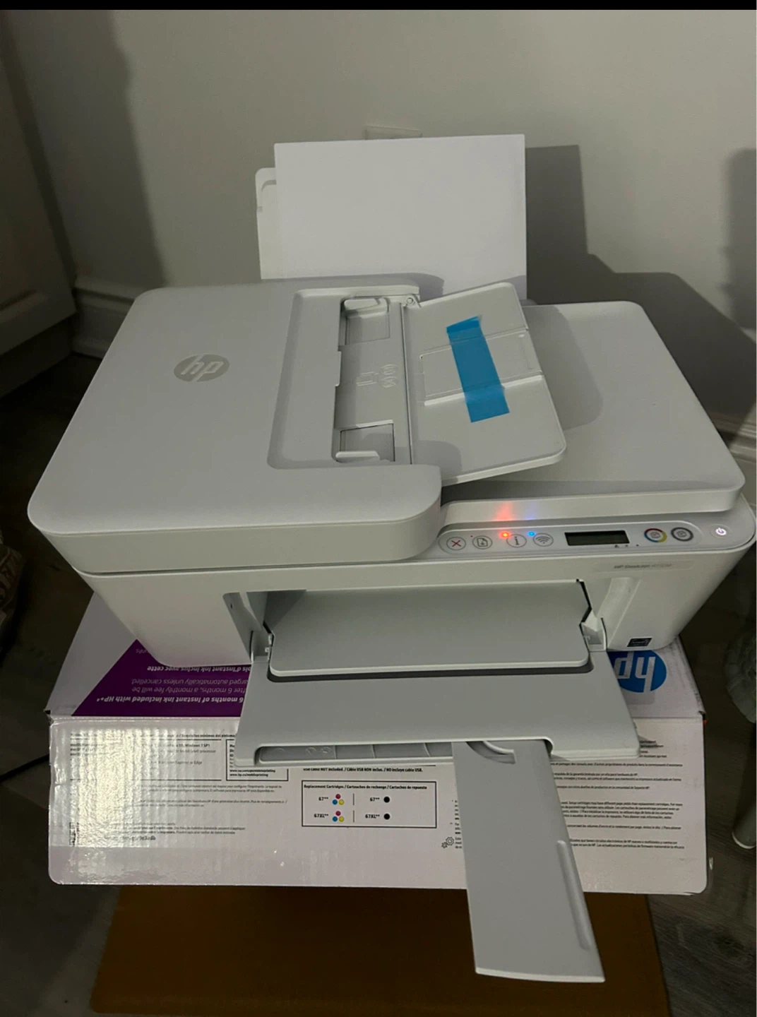 HP DeskJet 4252e All-in-One Printer with box - photo 3