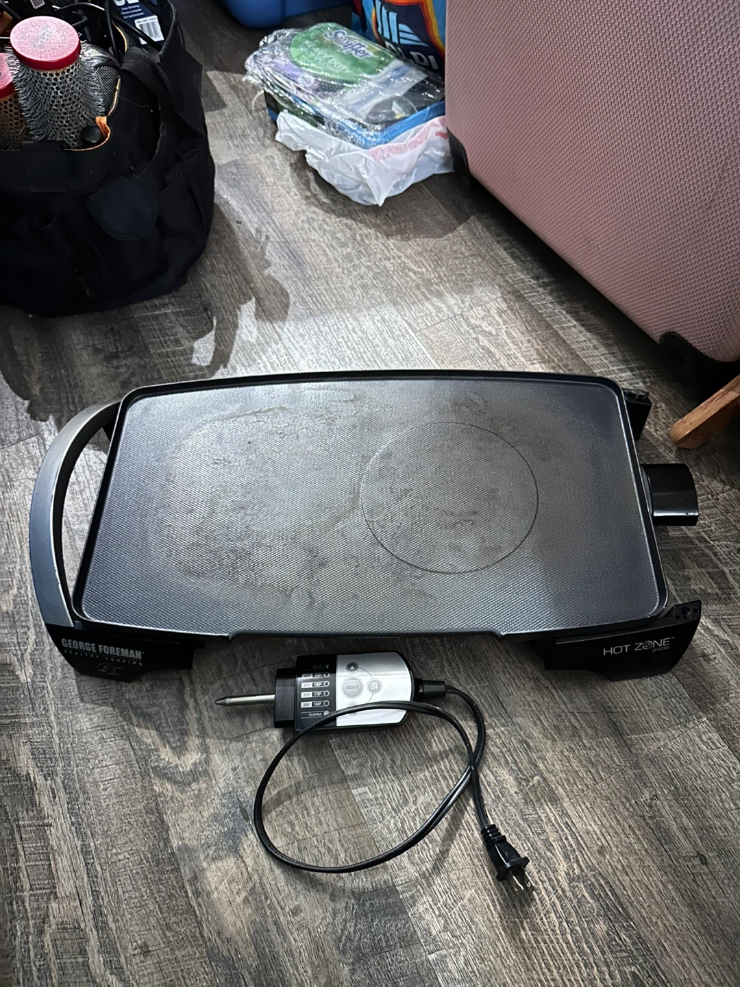 George Foreman Electric Griddle GR215G - photo 2