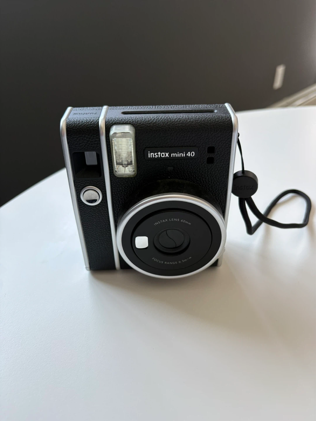 Fujifilm Instax Mini 40 Instant Camera - Black