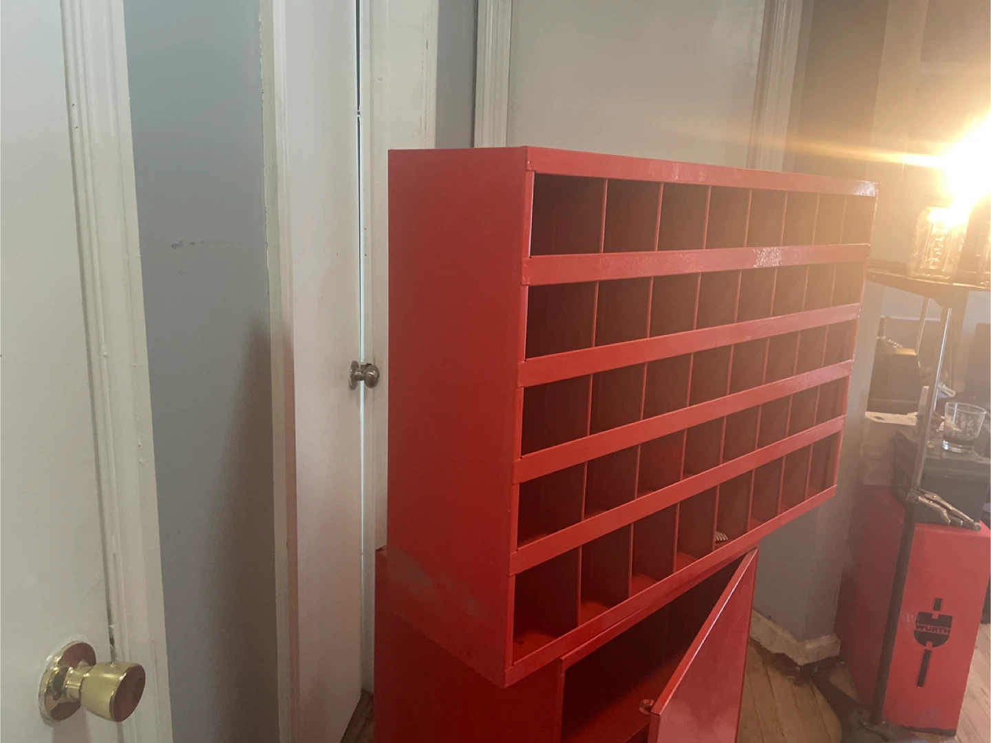Red Mail Sorter Organizer - 40 Compartments - photo 2