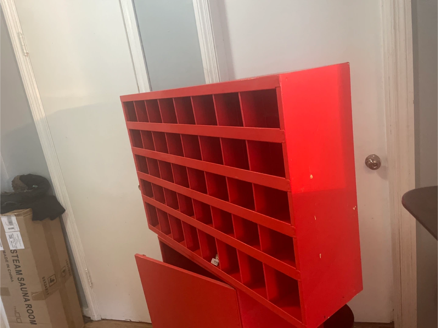 Red Mail Sorter Organizer - 40 Compartments - photo 3