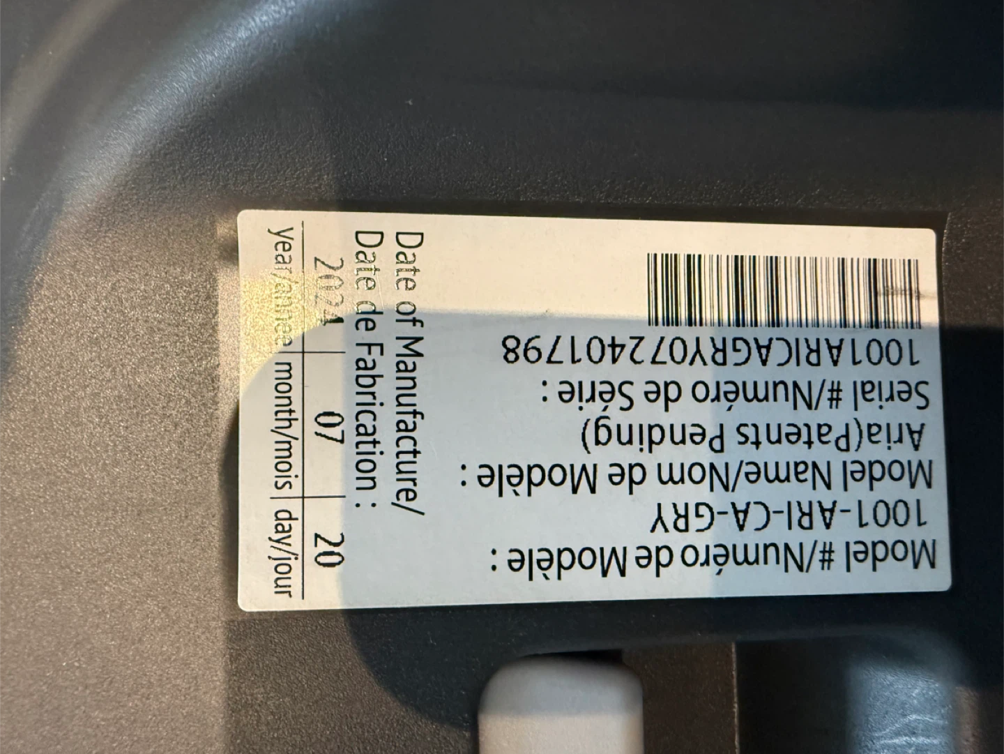 UPPAbaby Aria Infant Car Seat with Base - photo 4