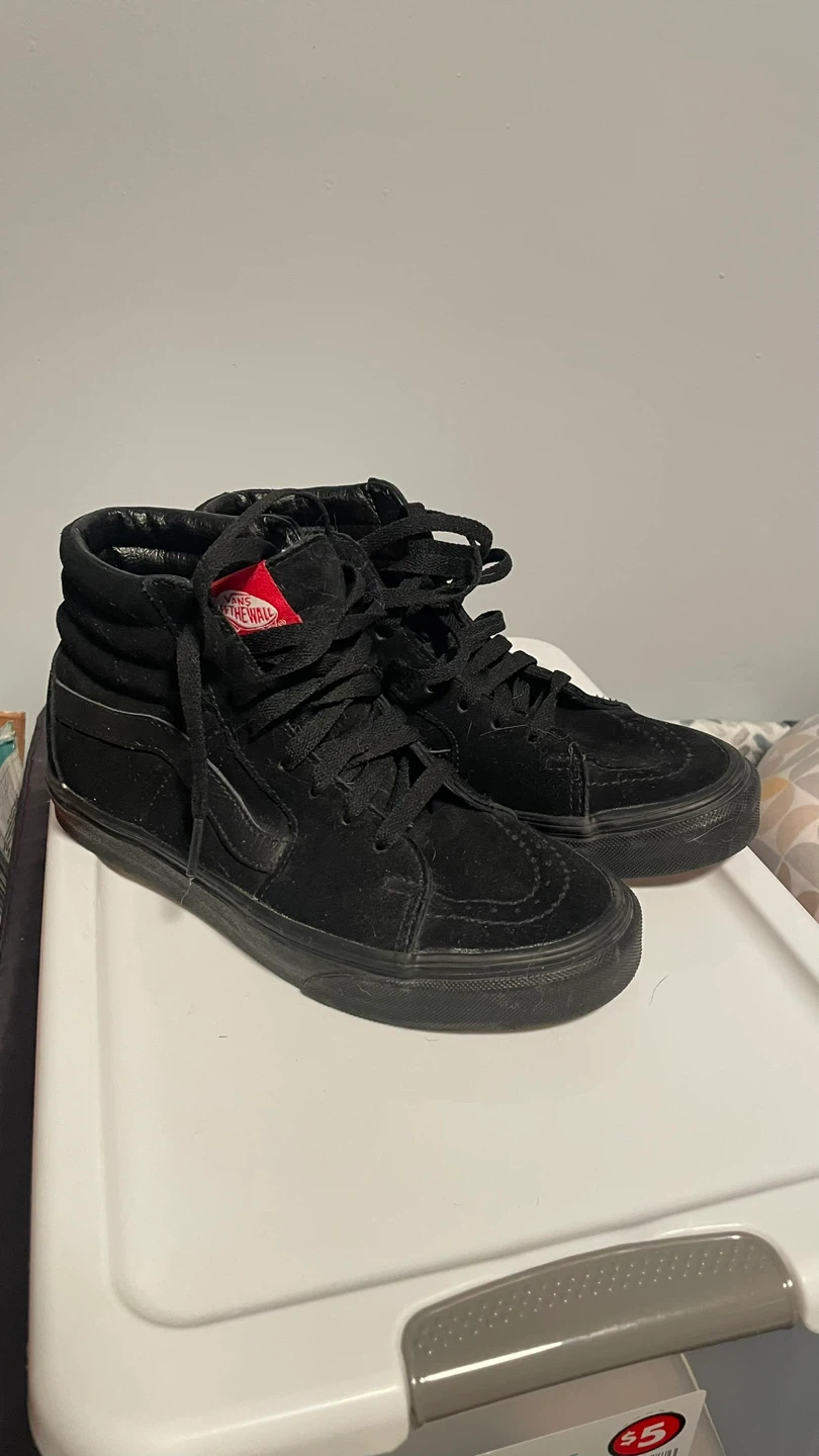 Vans SK8-Hi Black Suede High Top Skate Shoes - photo 2