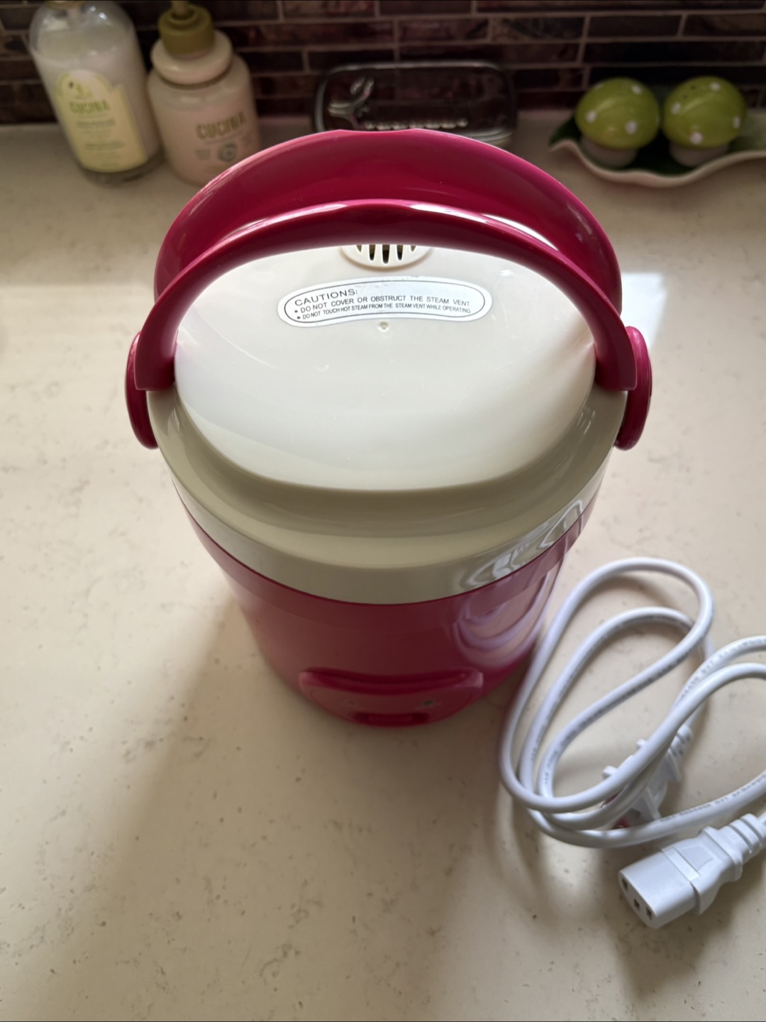 Pink Electric Lunch Box / Mini Rice Cooker - photo 2