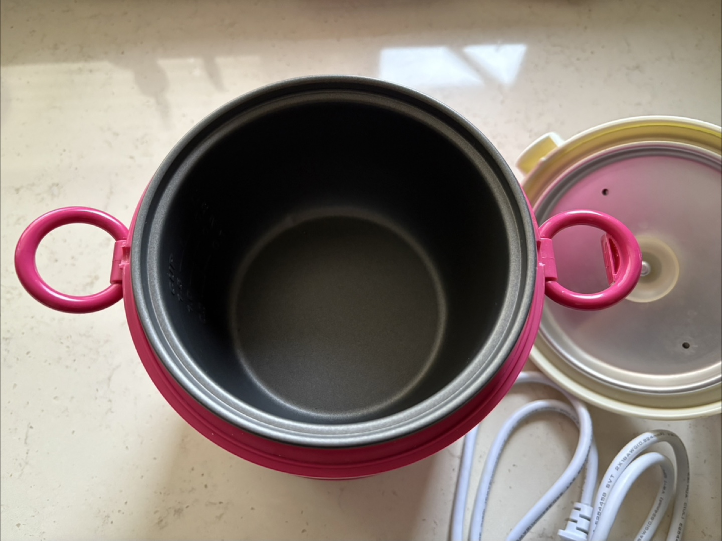 Pink Electric Lunch Box / Mini Rice Cooker - photo 4