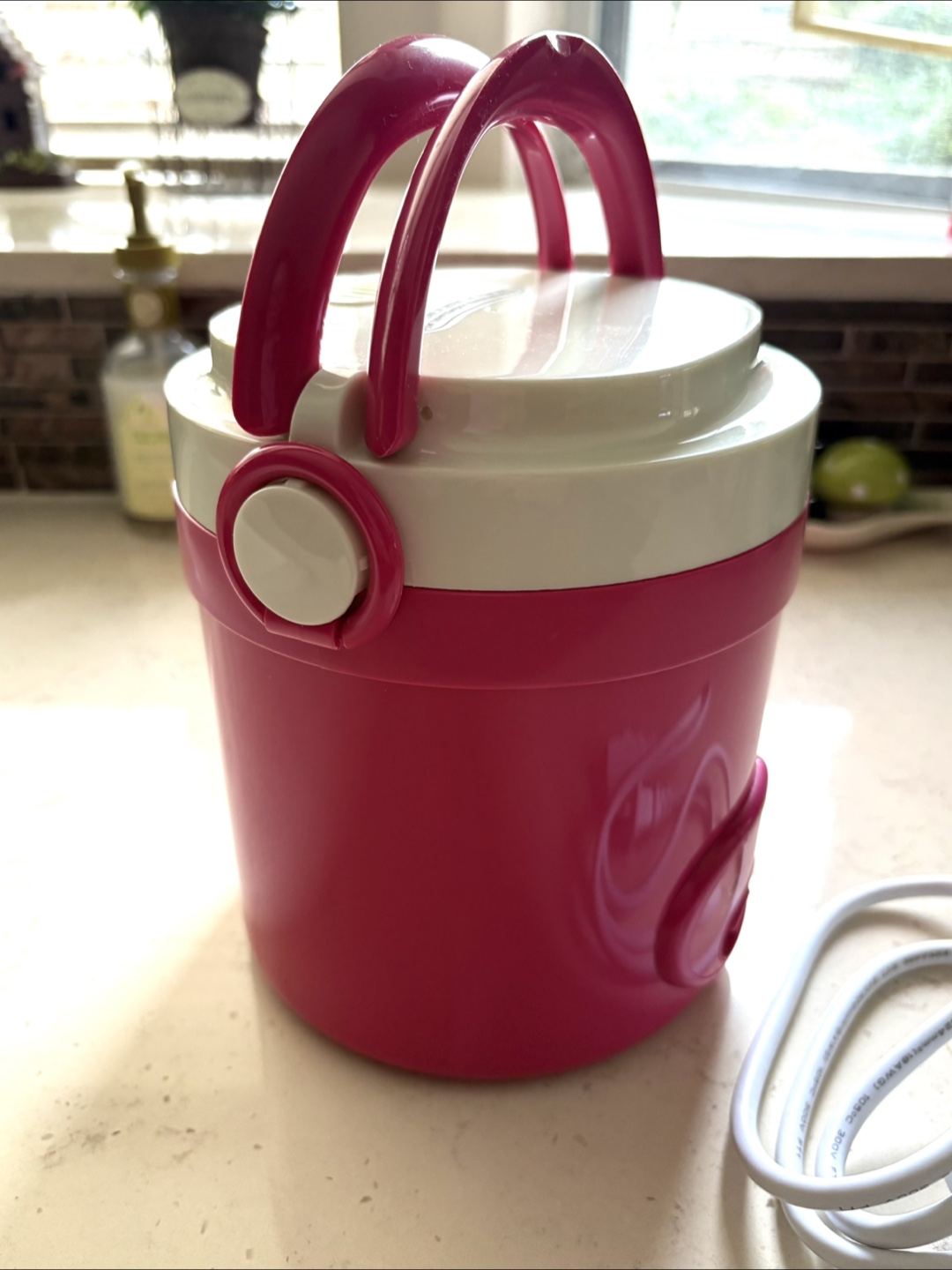 Pink Electric Lunch Box / Mini Rice Cooker - photo 3