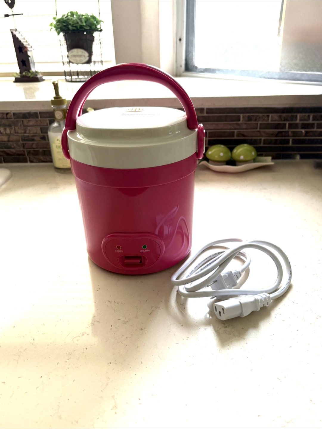 Pink Electric Lunch Box / Mini Rice Cooker
