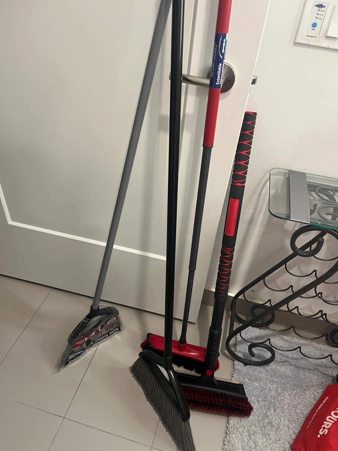 Kodiak Premium Angle Broom & Dustpan Set