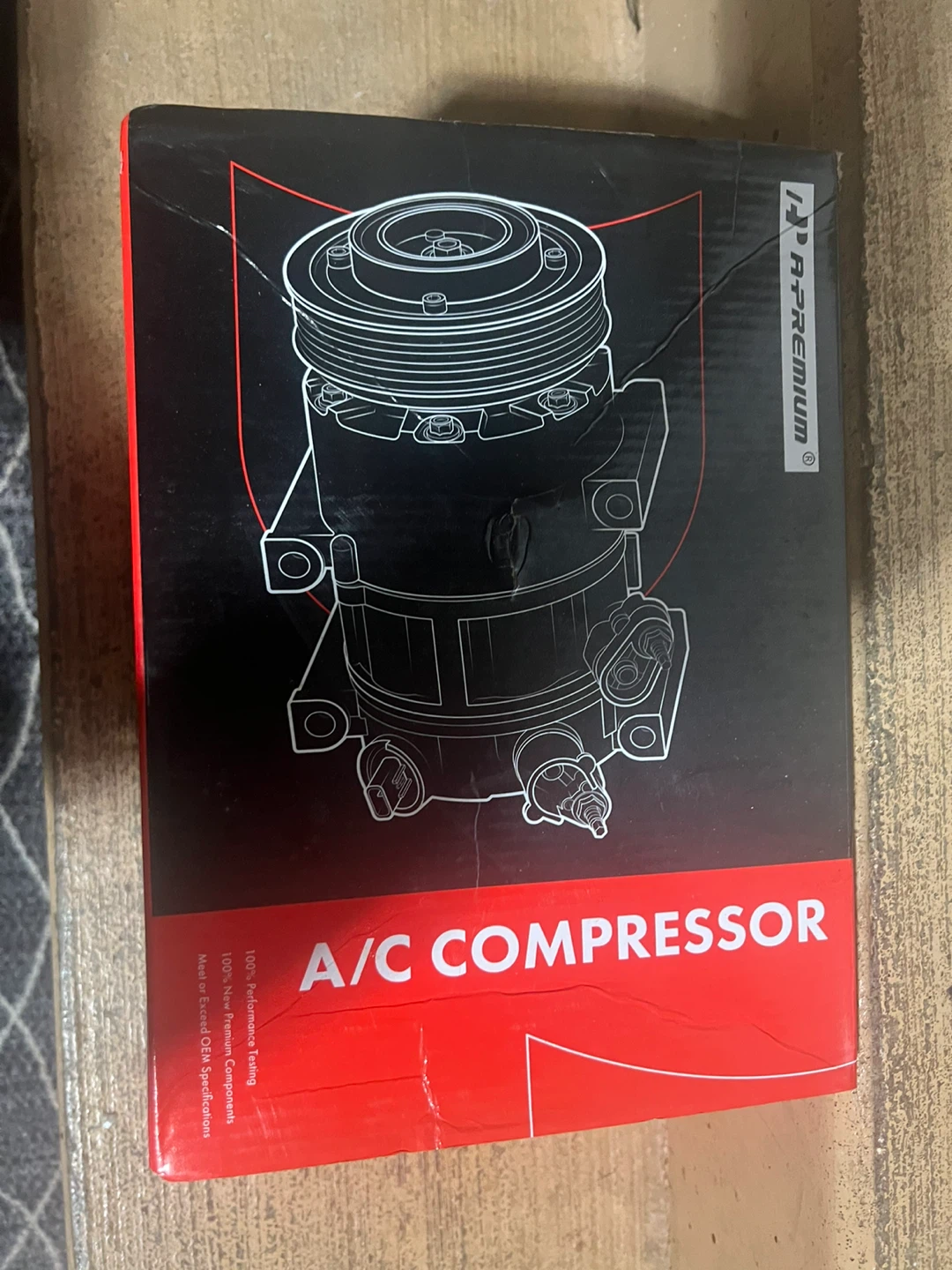 New A/C Compressor – ACC58881S-C2 (AP Premium)