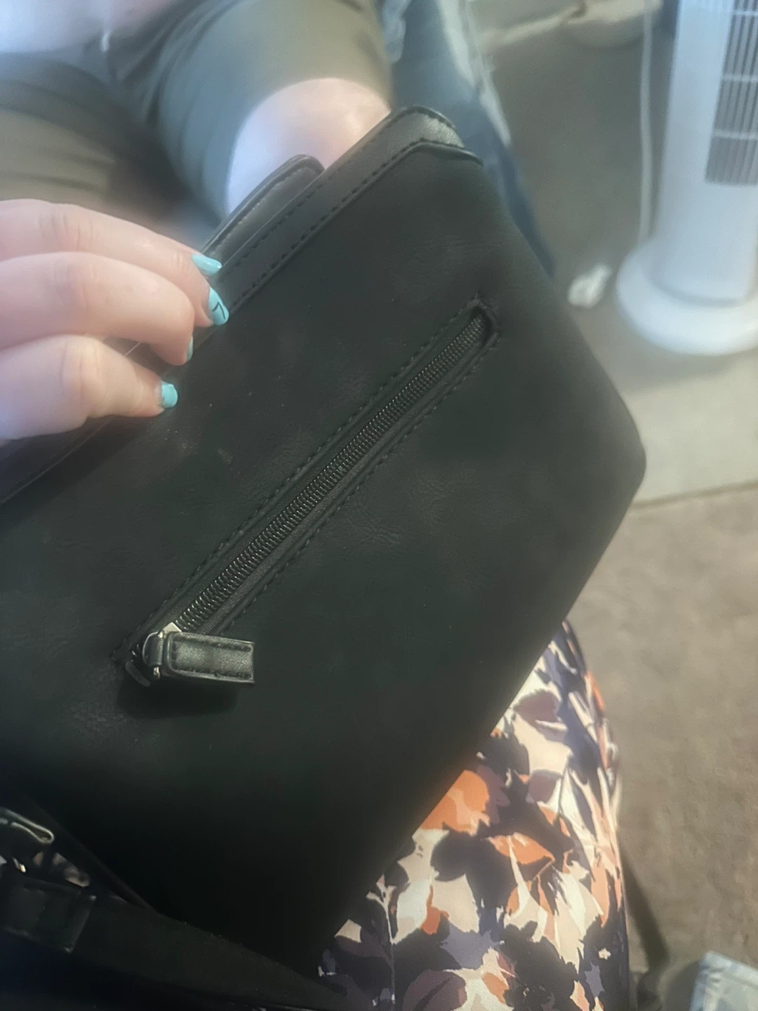 DAVID JONES Paris Black Quilted Clutch Purse - photo 2