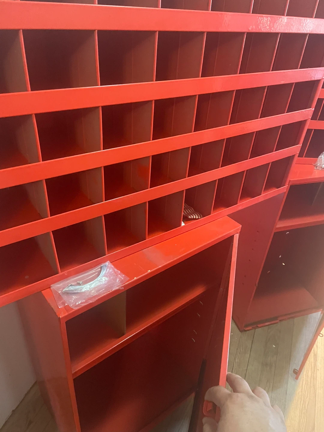 Würth Red Metal Mail Sorter Organizer with 48 Compartments - photo 3