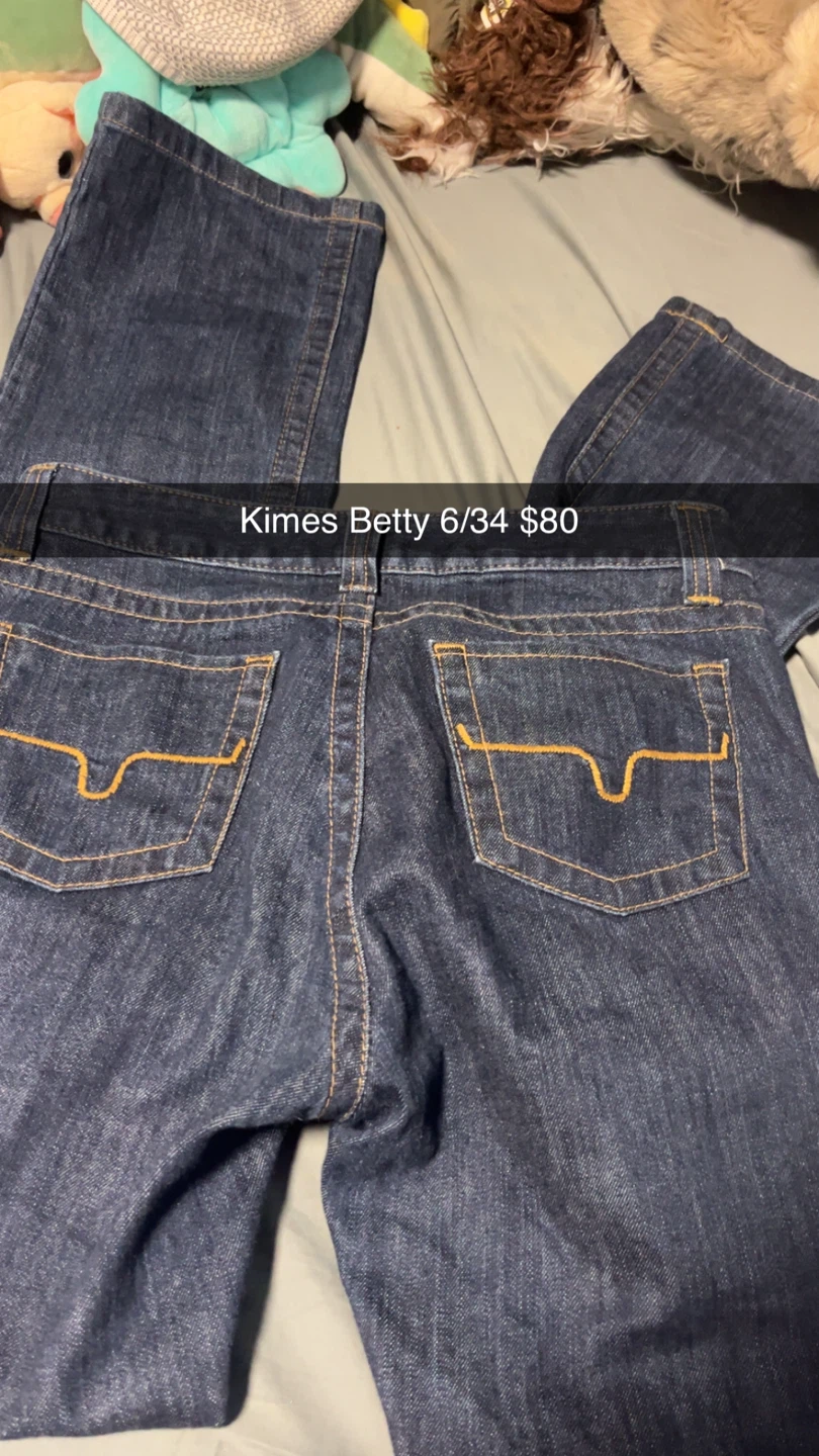 Kimes Betty Denim Jeans Size 6/34 - photo 5