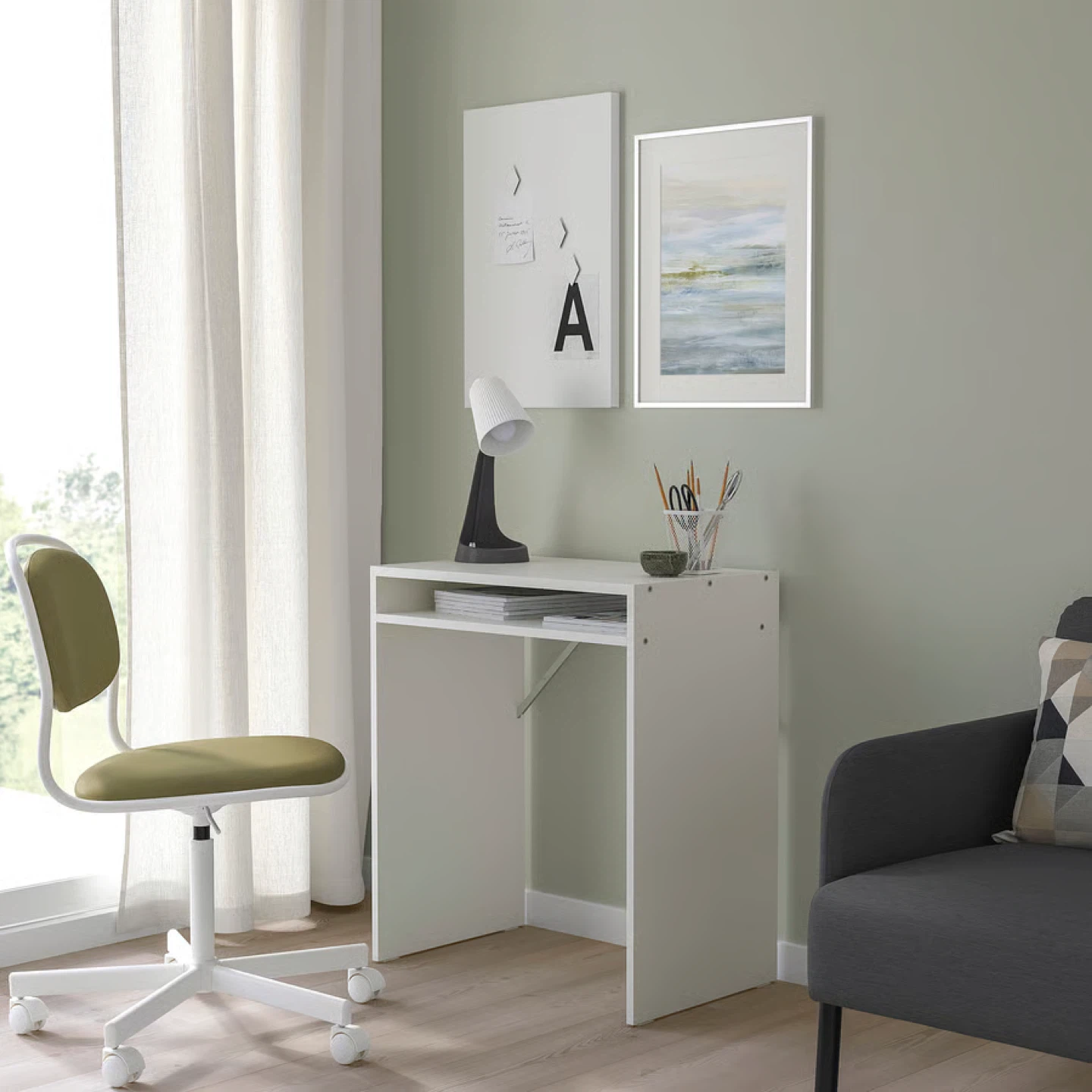 IKEA TORALD White desk - photo 2