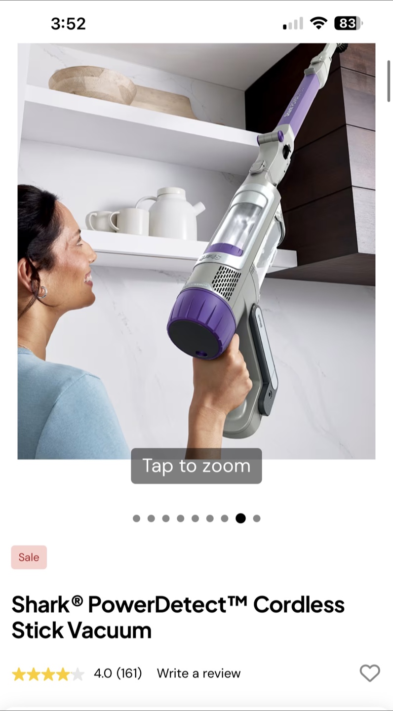 RSP 599$ NEW Shark PowerDetect Cordless Stick Vacuum - photo 2