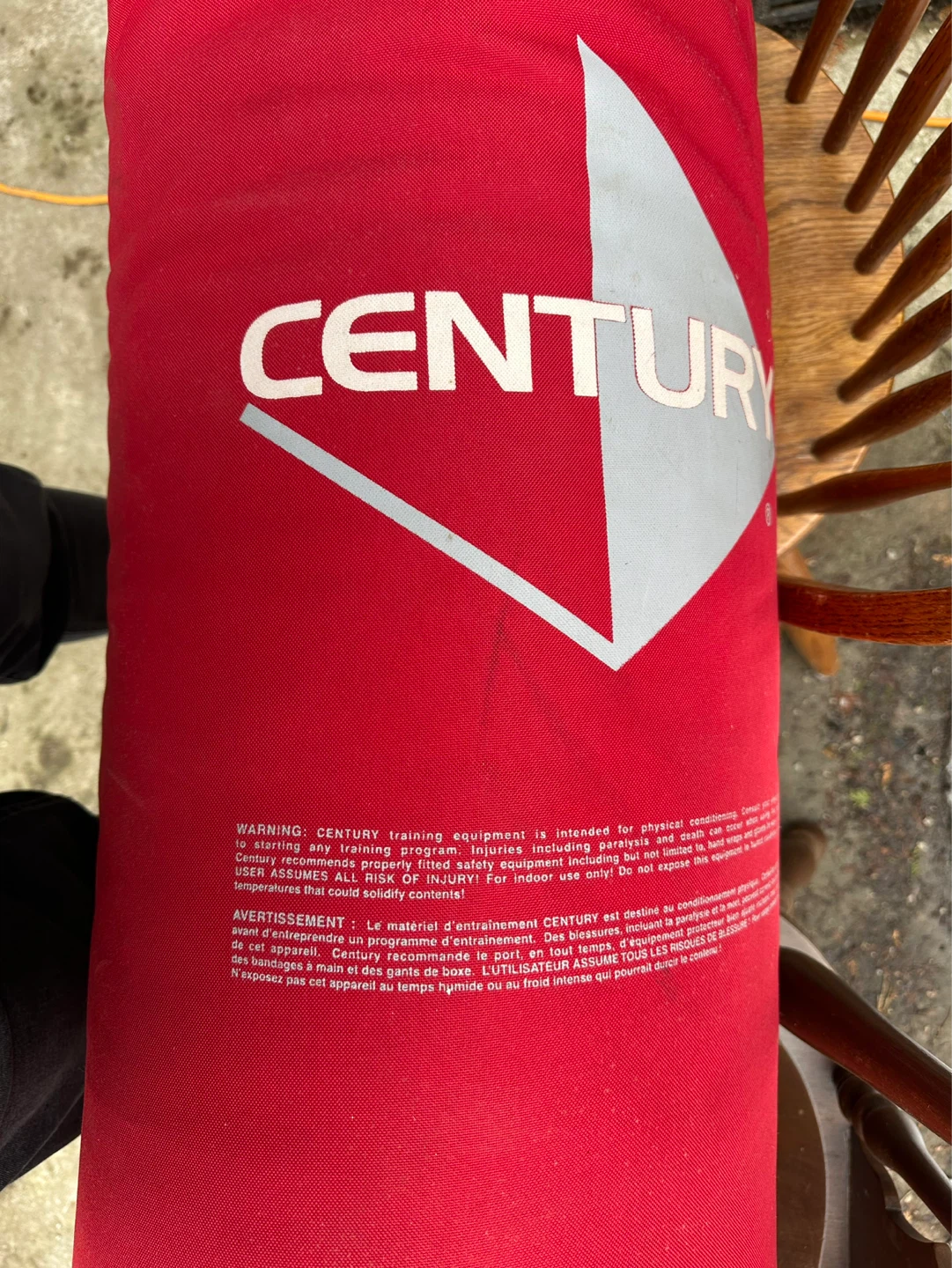 Century Red Punching Bag