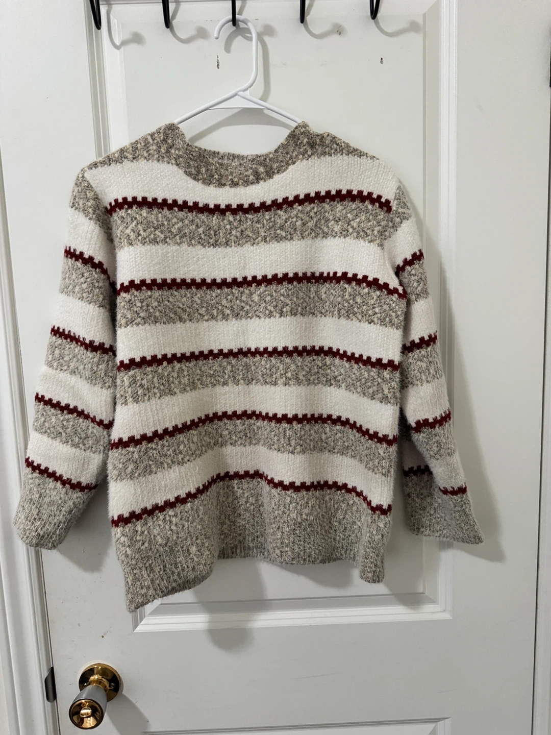 Striped Knit Sweater
