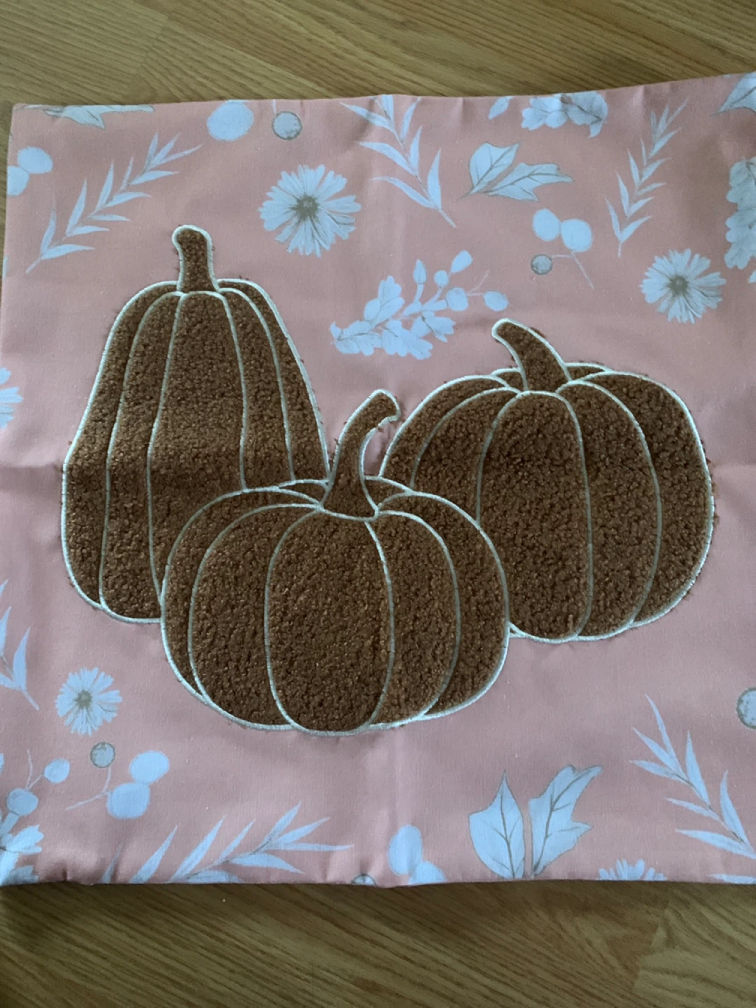 Fall Themed Throw Pillow Covers (Set of 2)