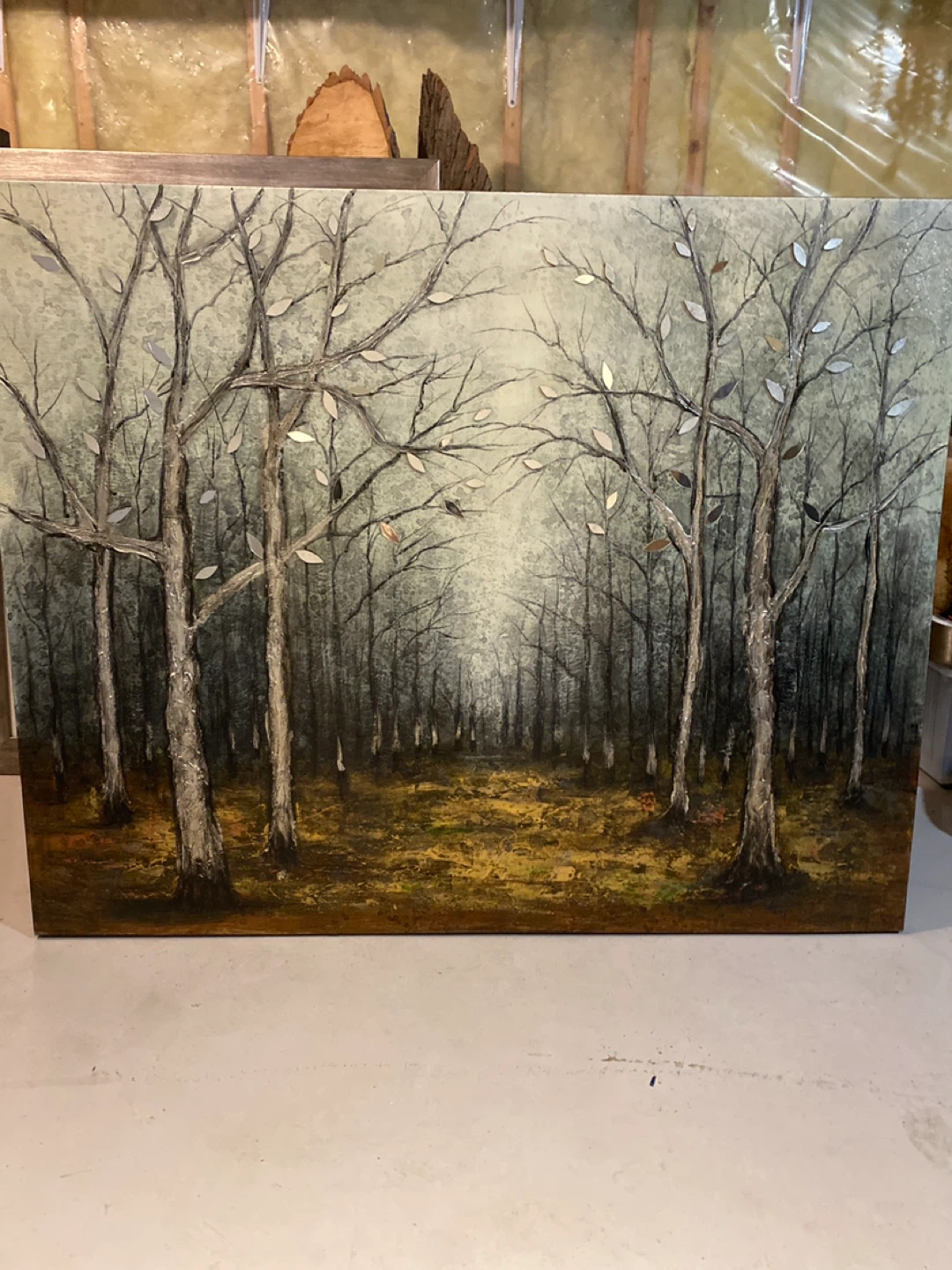 Textured Forest Wall Art