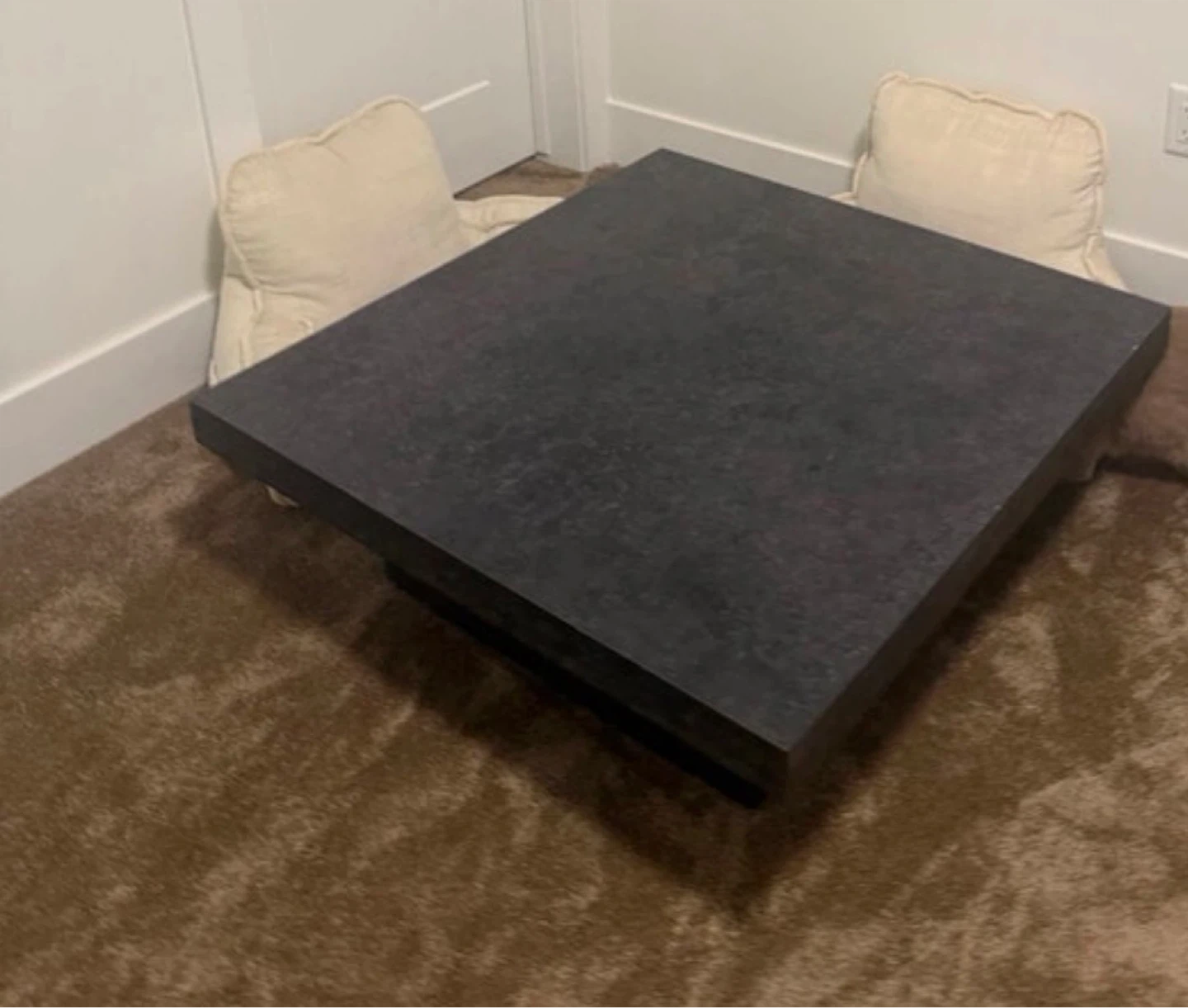 Modern Dark Grey Coffee Table