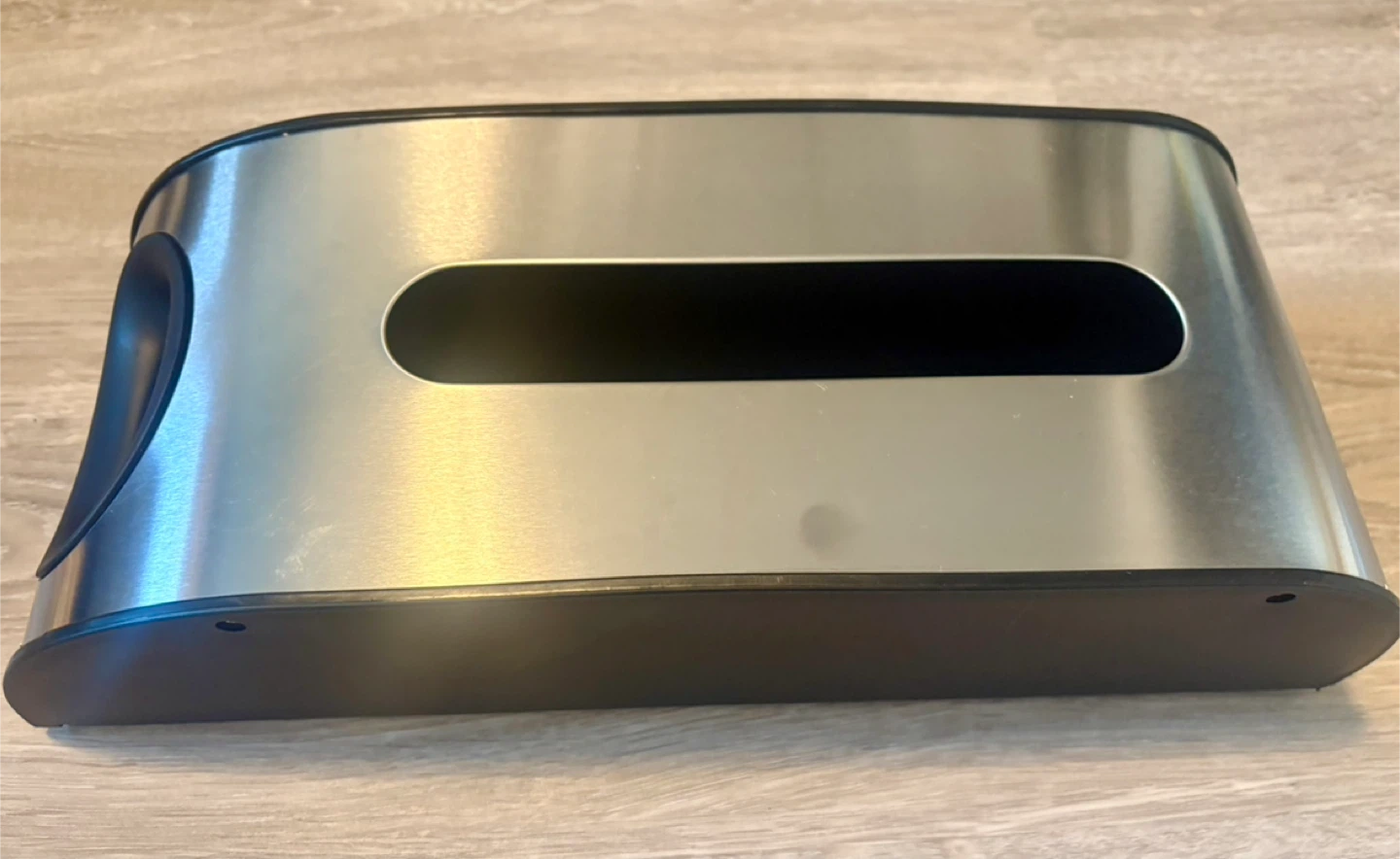 Brushed Stainless Steel Wall Mount Grocery Bag Dispenser - photo 4