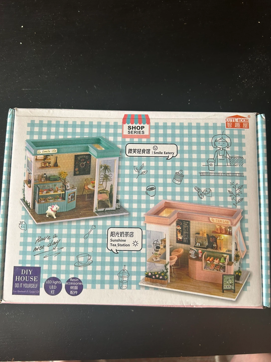 DIY Dollhouse Kit - Smile Eatery & Tea Station