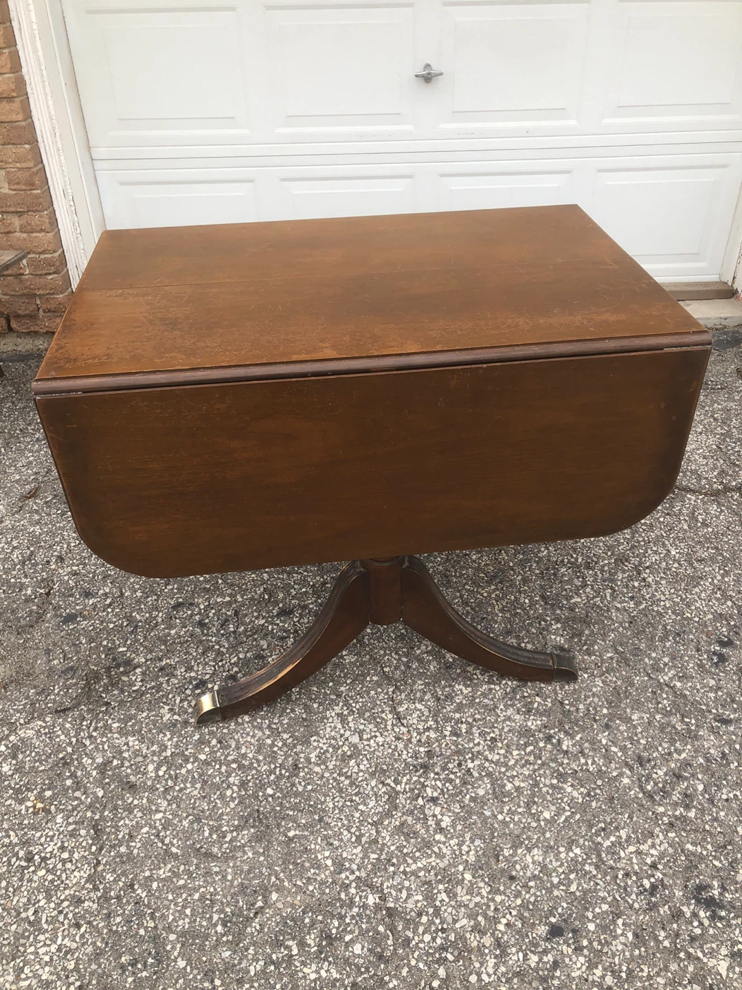 Drop Leaf Table with 2 Chairs