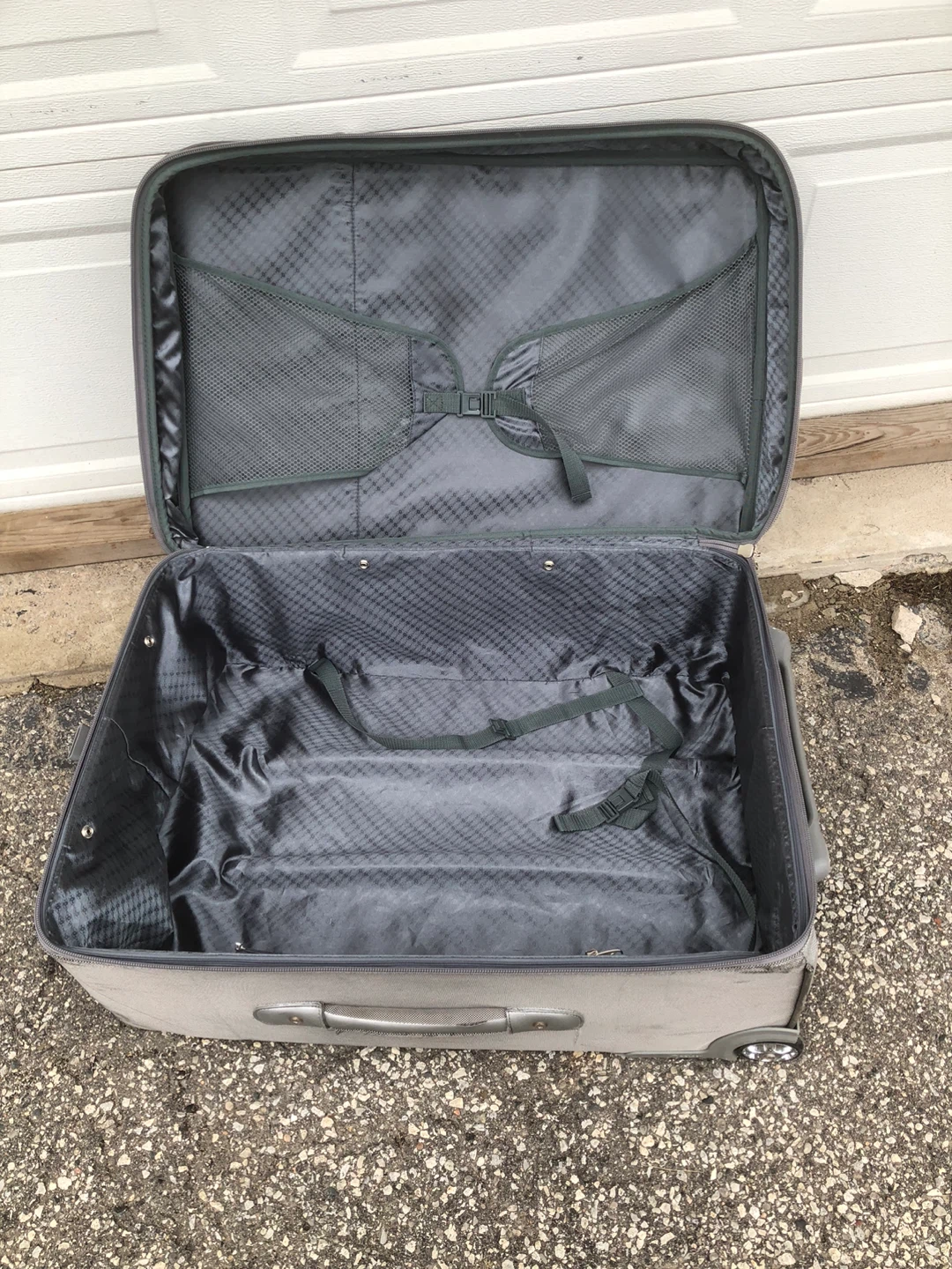 Grey Hardside Rolling Suitcase - photo 5