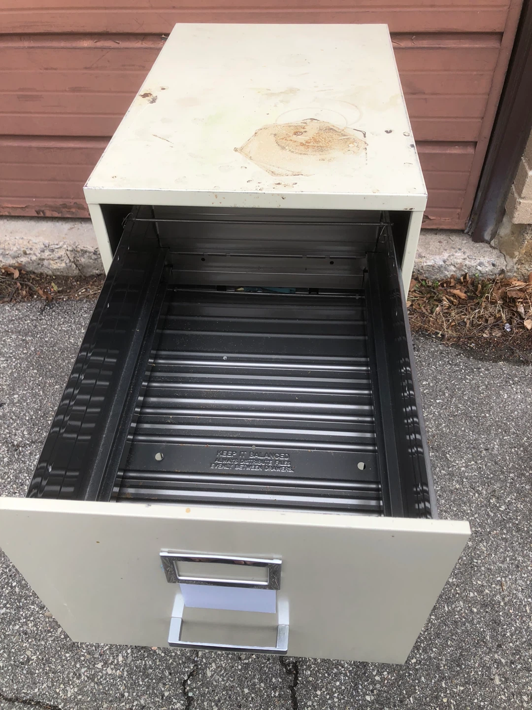 2-Drawer Metal Filing Cabinet - photo 2