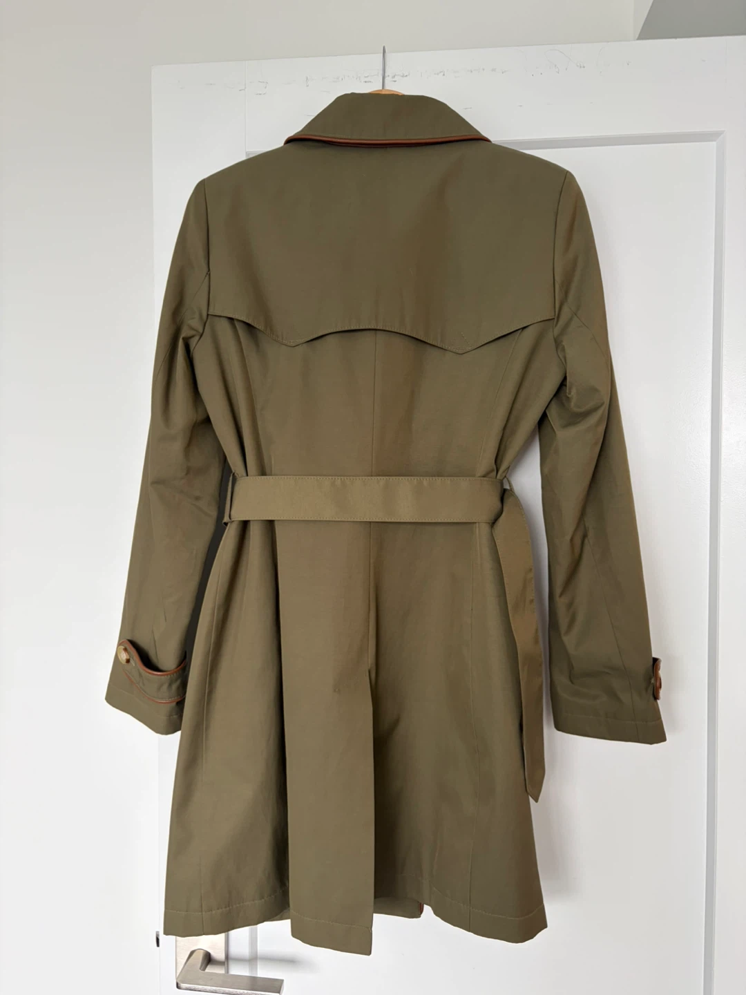 Lauren Ralph Lauren Women's Khaki Trench Coat Size M - photo 2