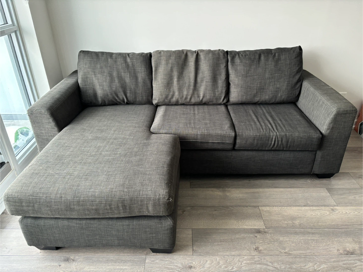 Grey Sectional Sofa - photo 2