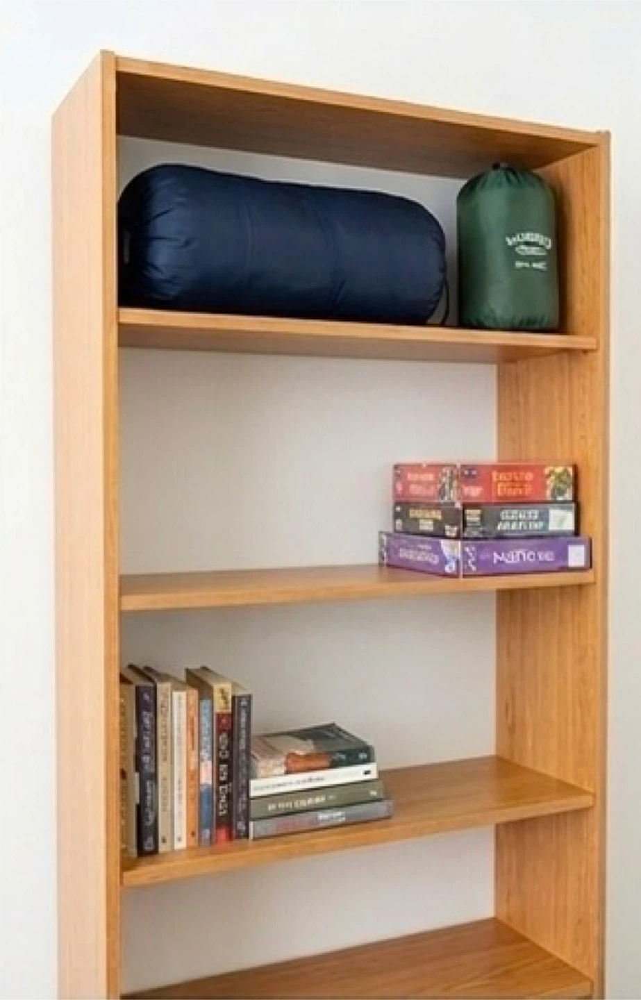 Wooden Bookshelf