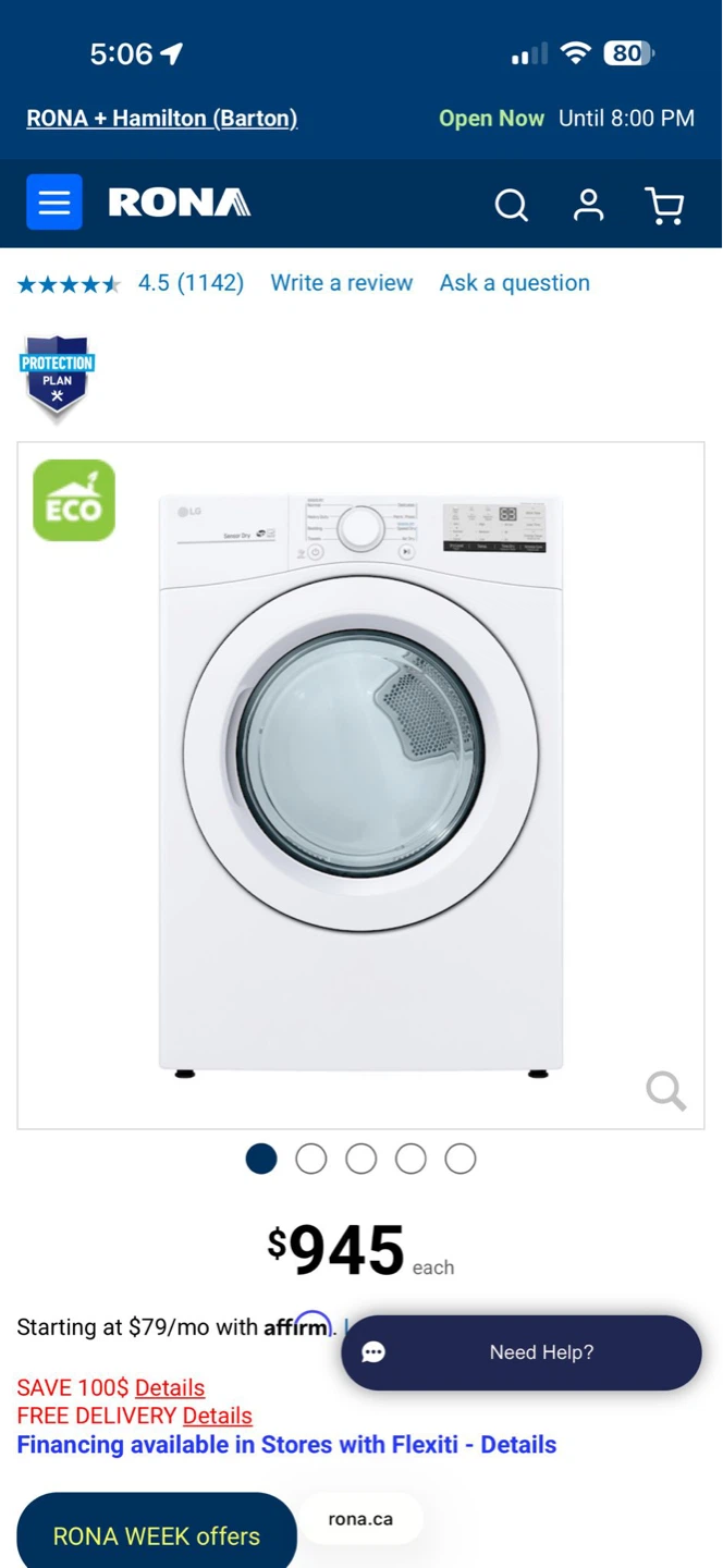 LG Dryer - photo 2