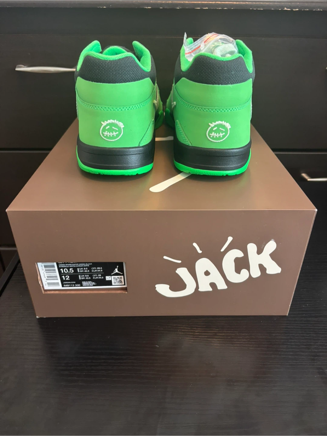 Travis Scott Jumpman Jack size 10.5 - photo 3