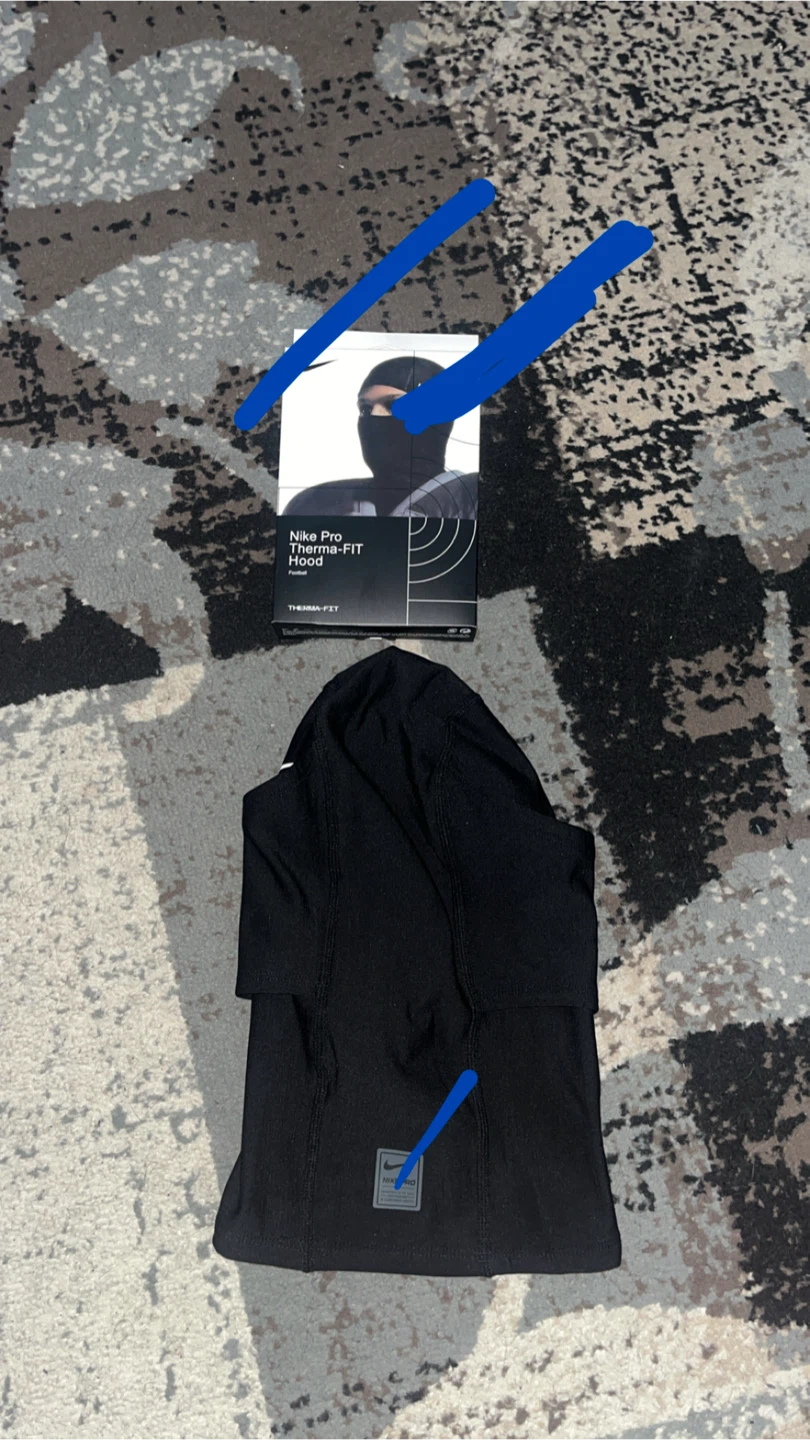 Nike Pro Therma-FIT Hood Black