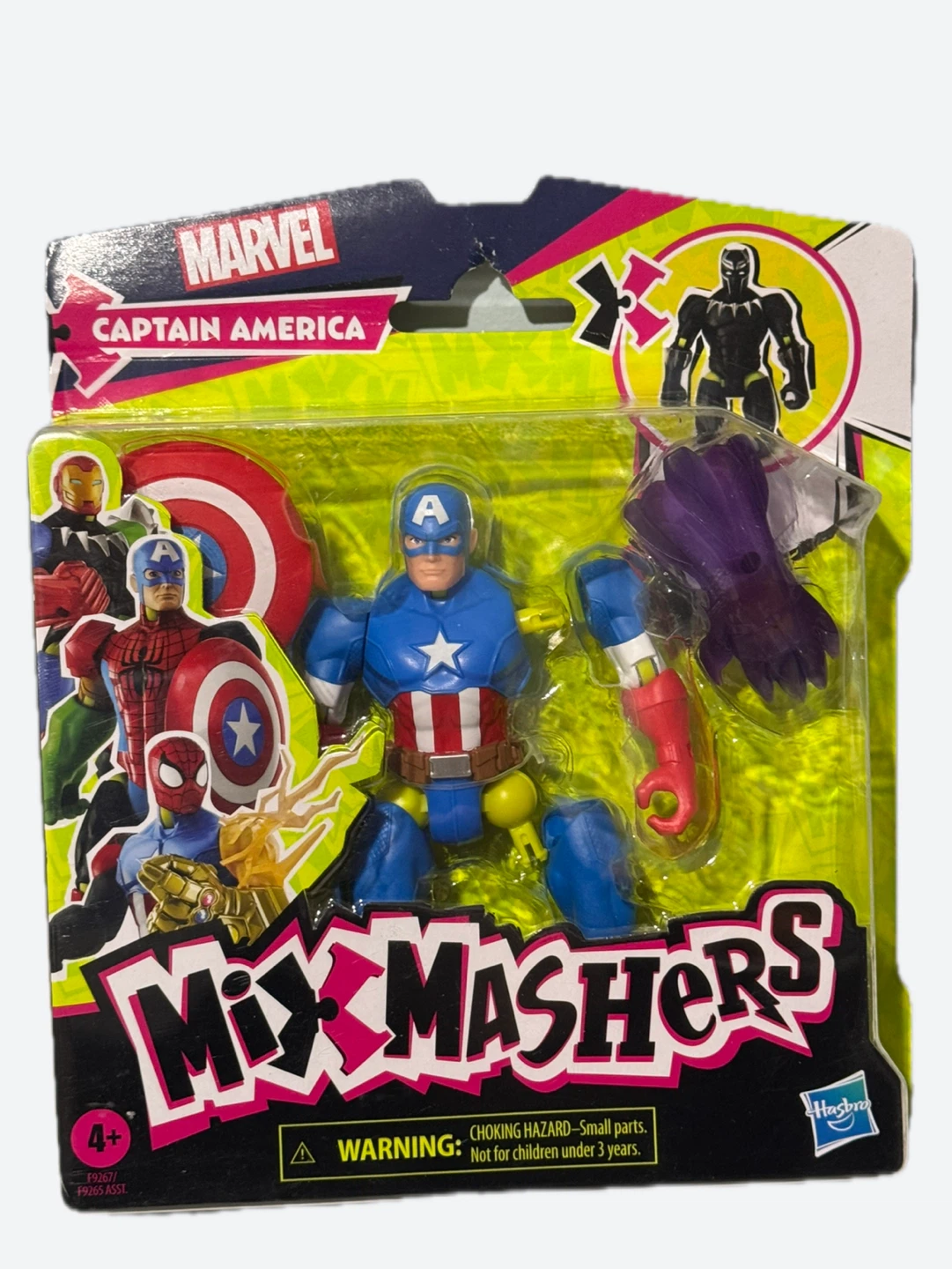 NEW Marvel Mix Mashers Captain America Action Figure
