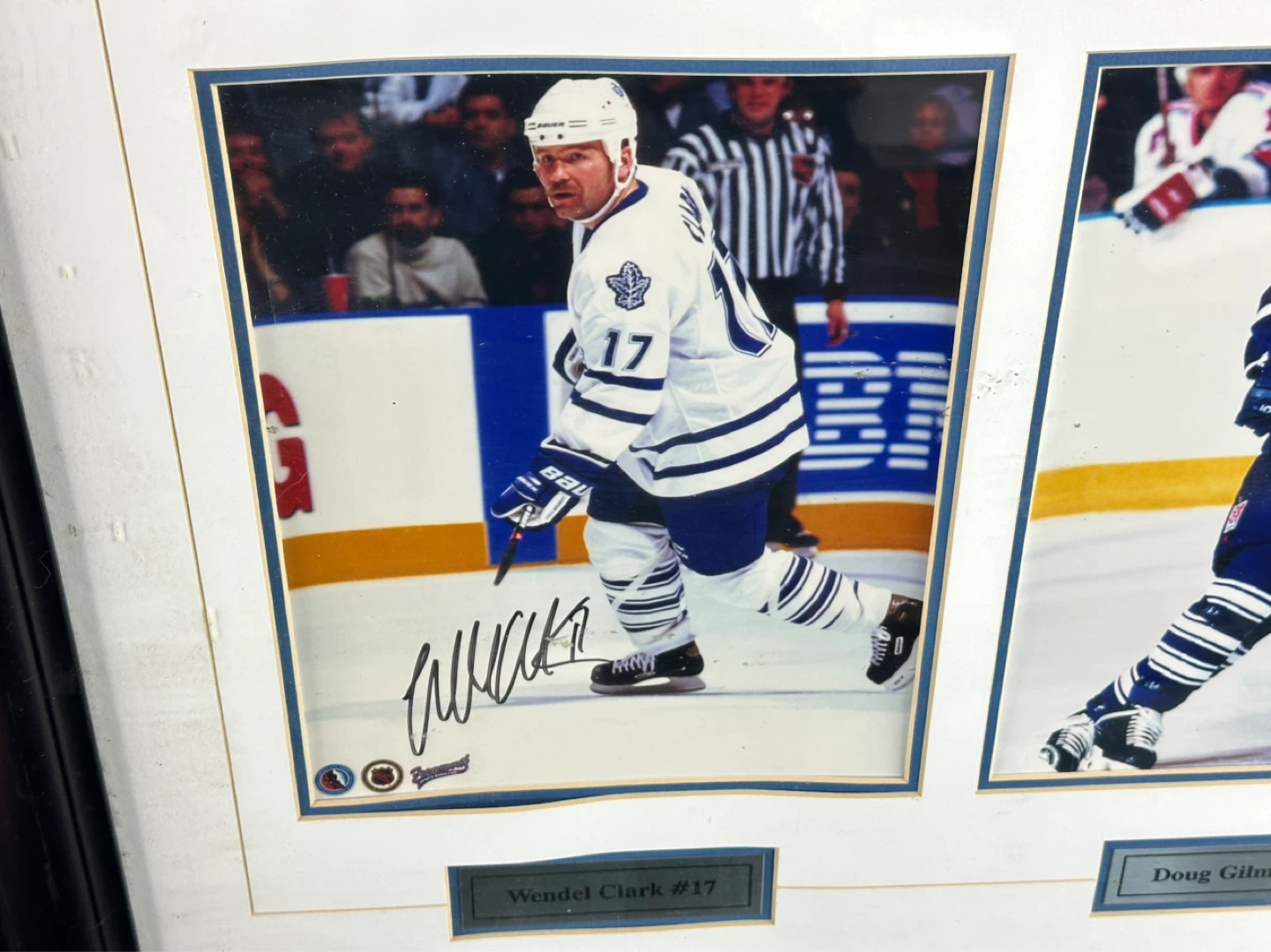 Toronto Maple Leafs Captains Framed Autographed Photo Collage - photo 3