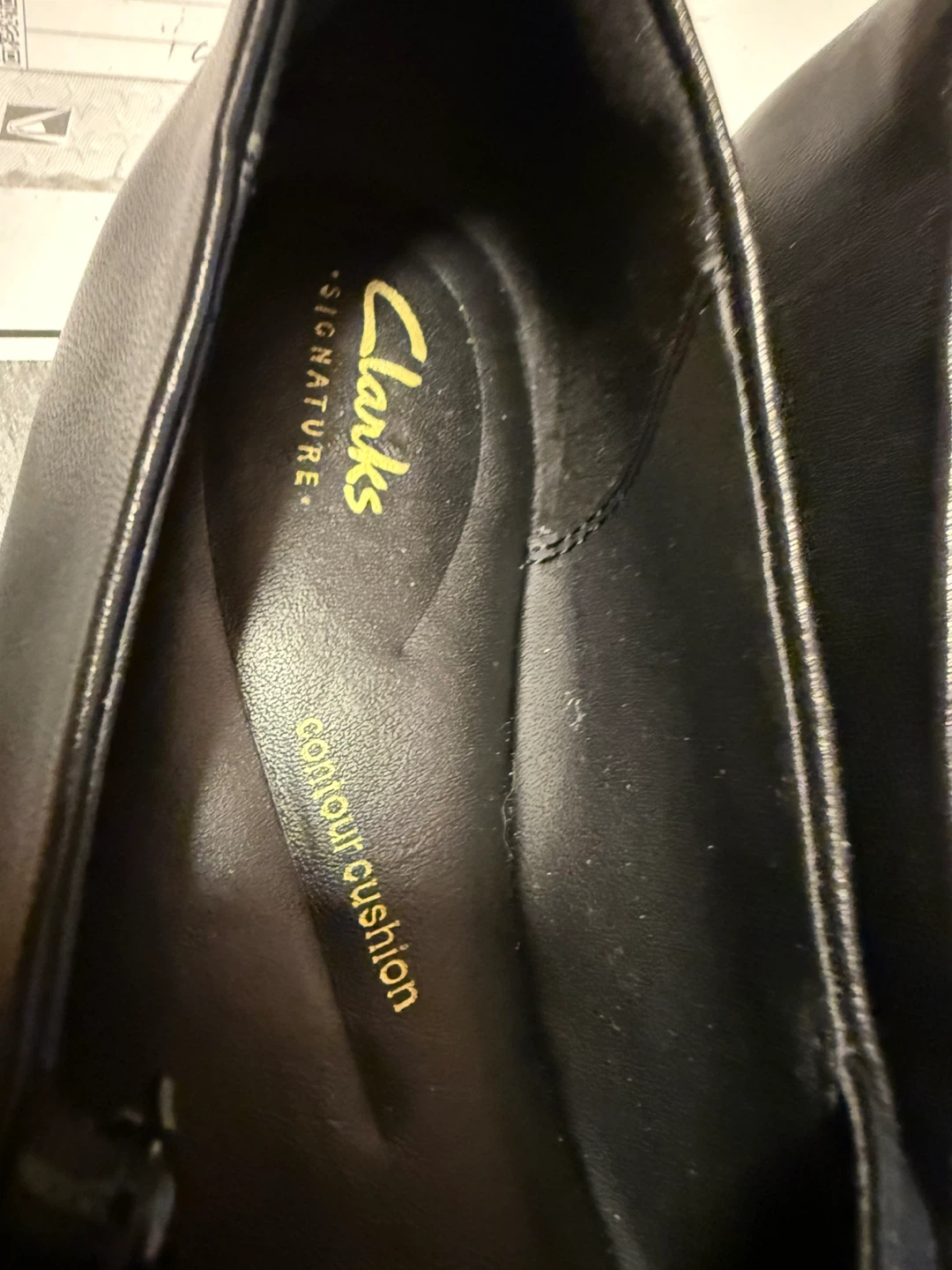 Clarks Women's Black Mary Jane Flats Size 7