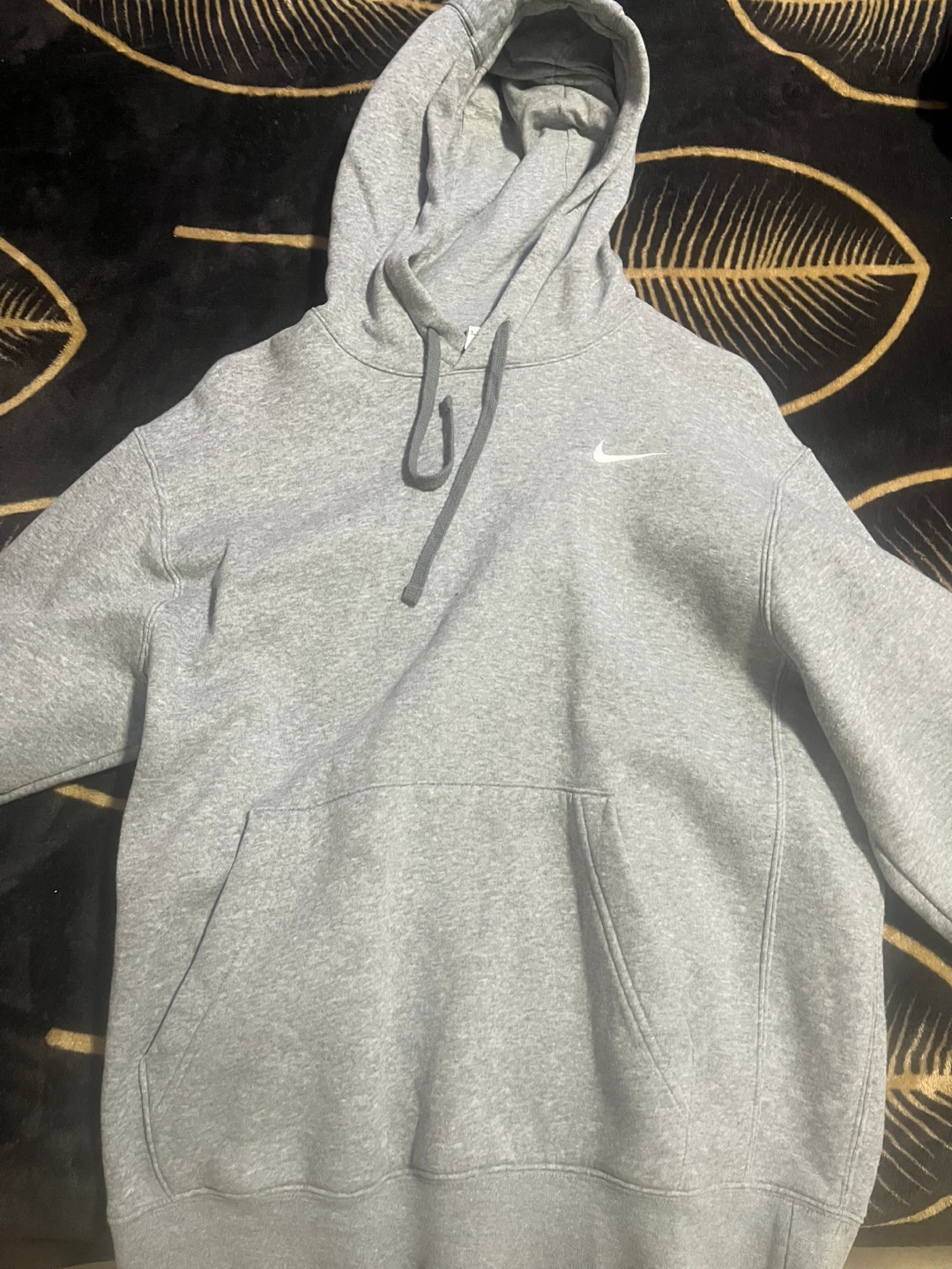 Nike Grey Hoodie with Small Hole