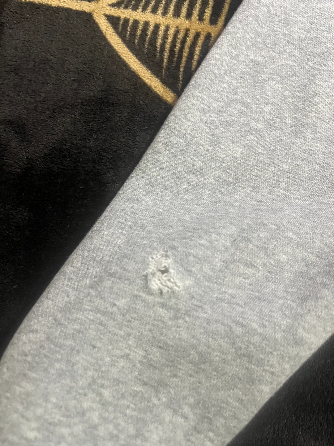 Nike Grey Hoodie with Small Hole - photo 2