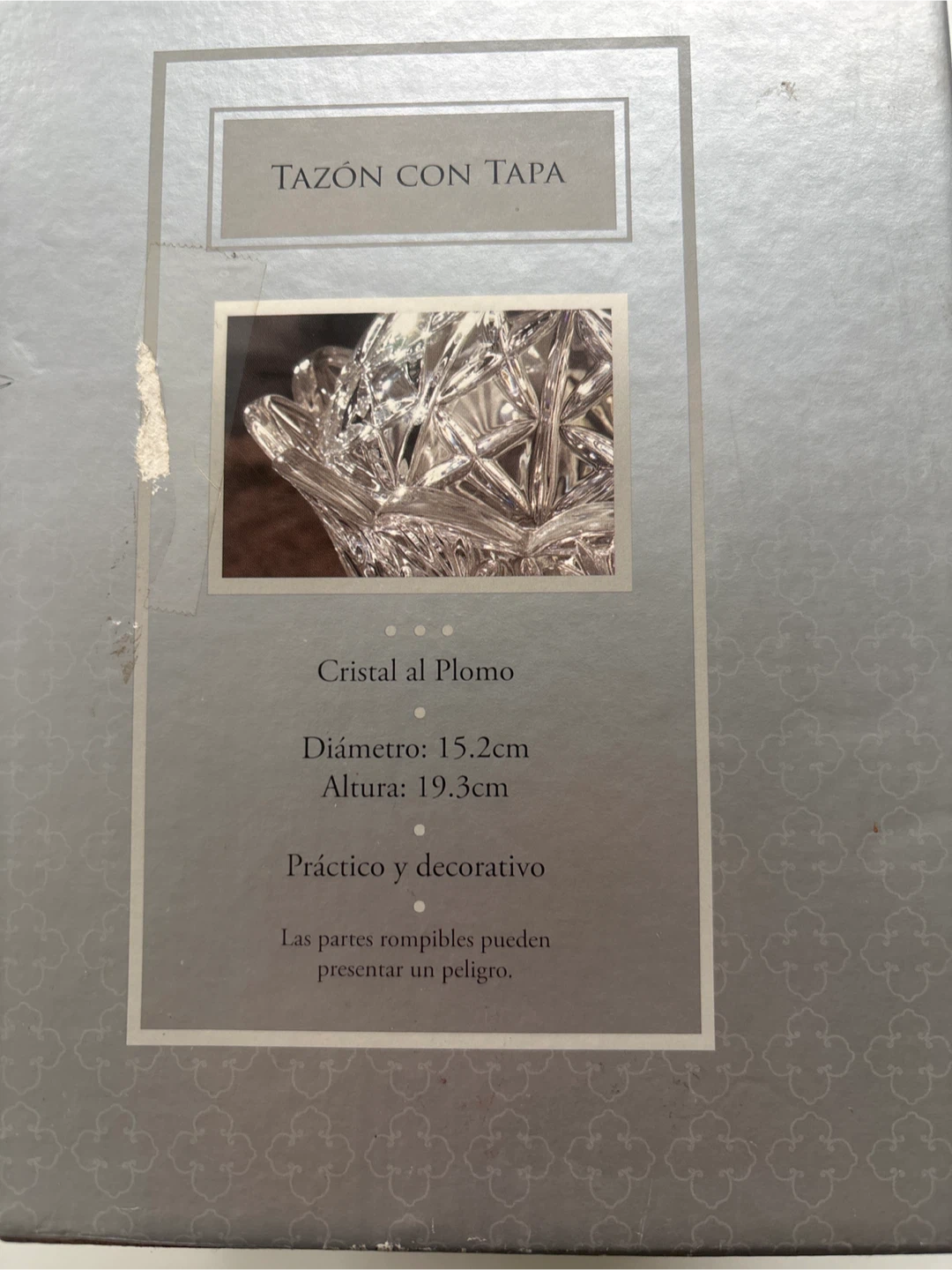 Always & Forever Collectible Lead Crystal Covered Bowl - photo 5