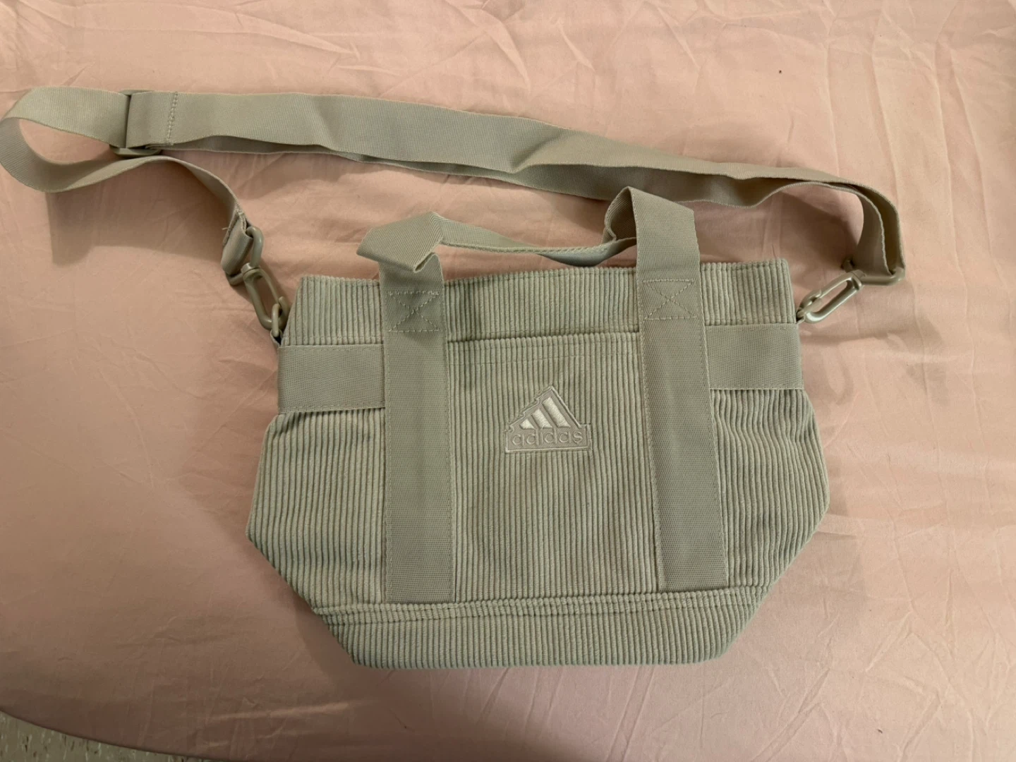 Adidas Corduroy Mini Tote Bag