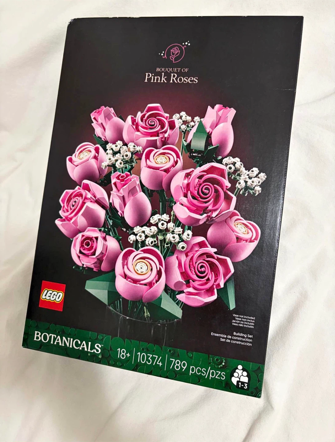 Pink lego flowers  Set 10374