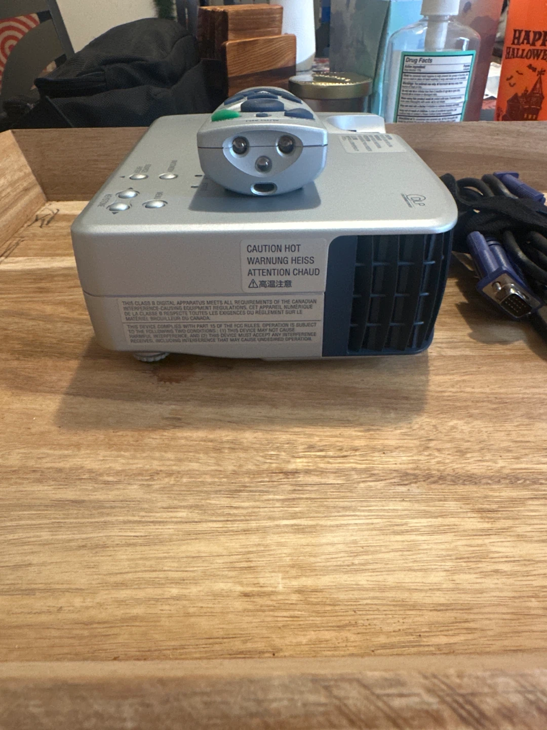 NEC LT10 Digital Projector with Remote and Cables - photo 5